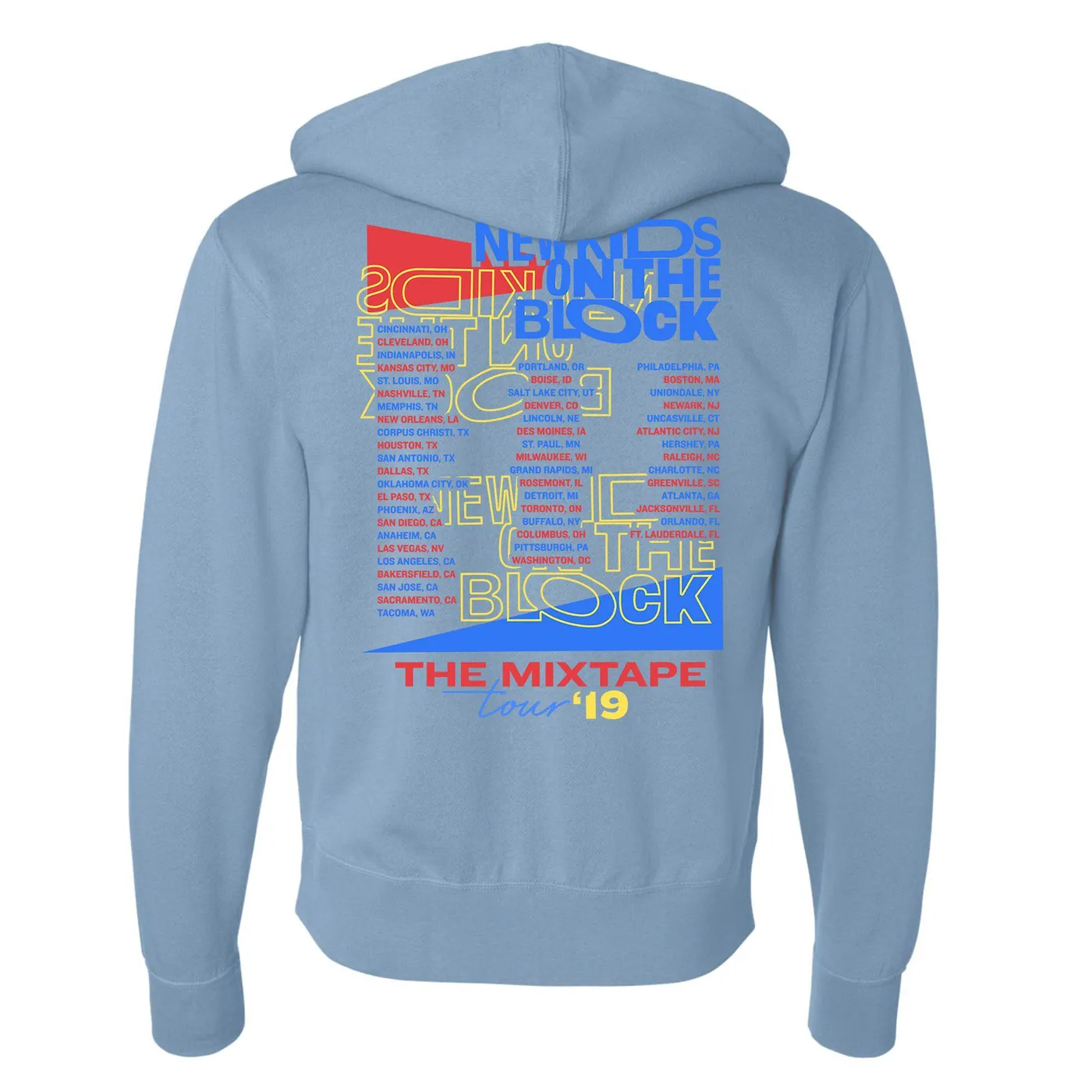 New Kids On The Block The Mixtape Tour Hoodie