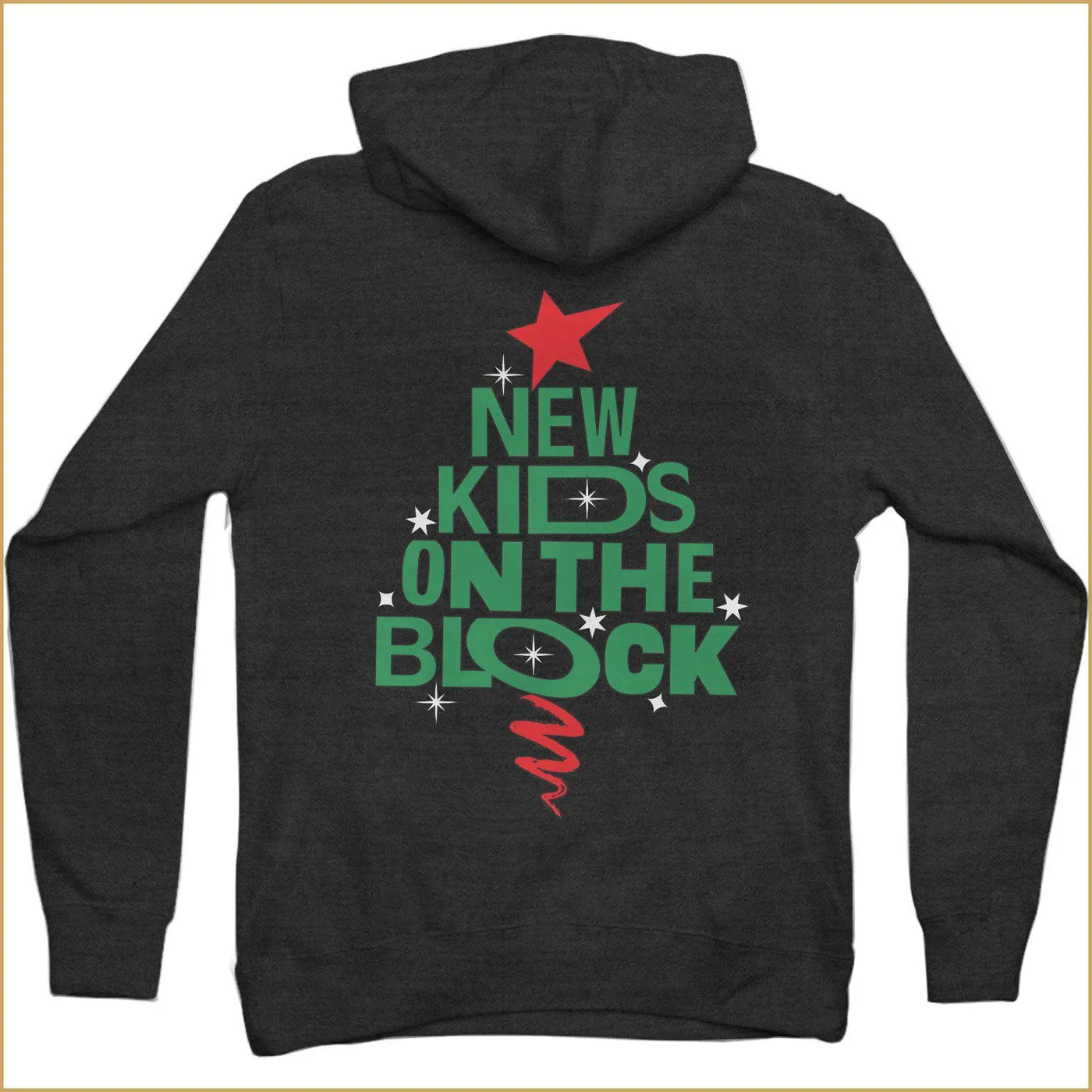 New Kids On The Block NKOTB Holiday Zip Hoodie