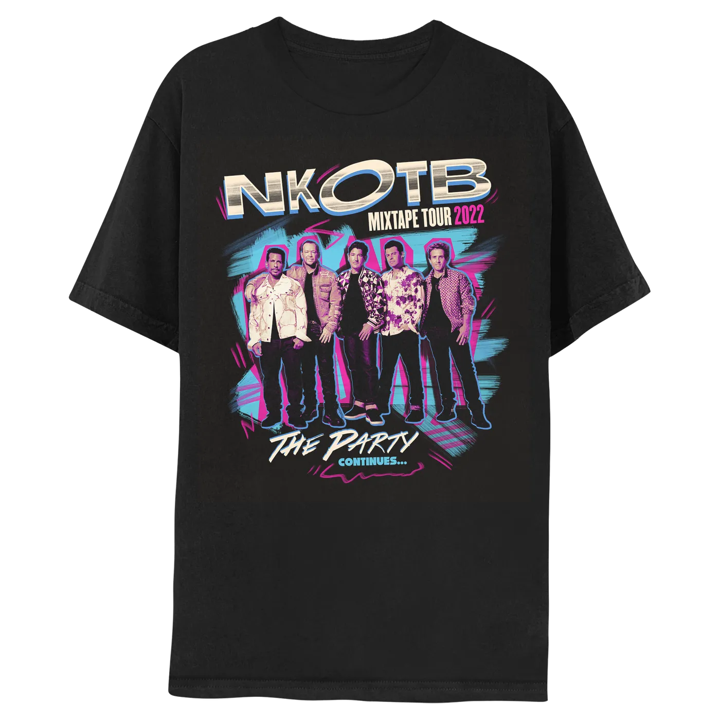 New Kids On The Block The Party Continues Tour Tee
