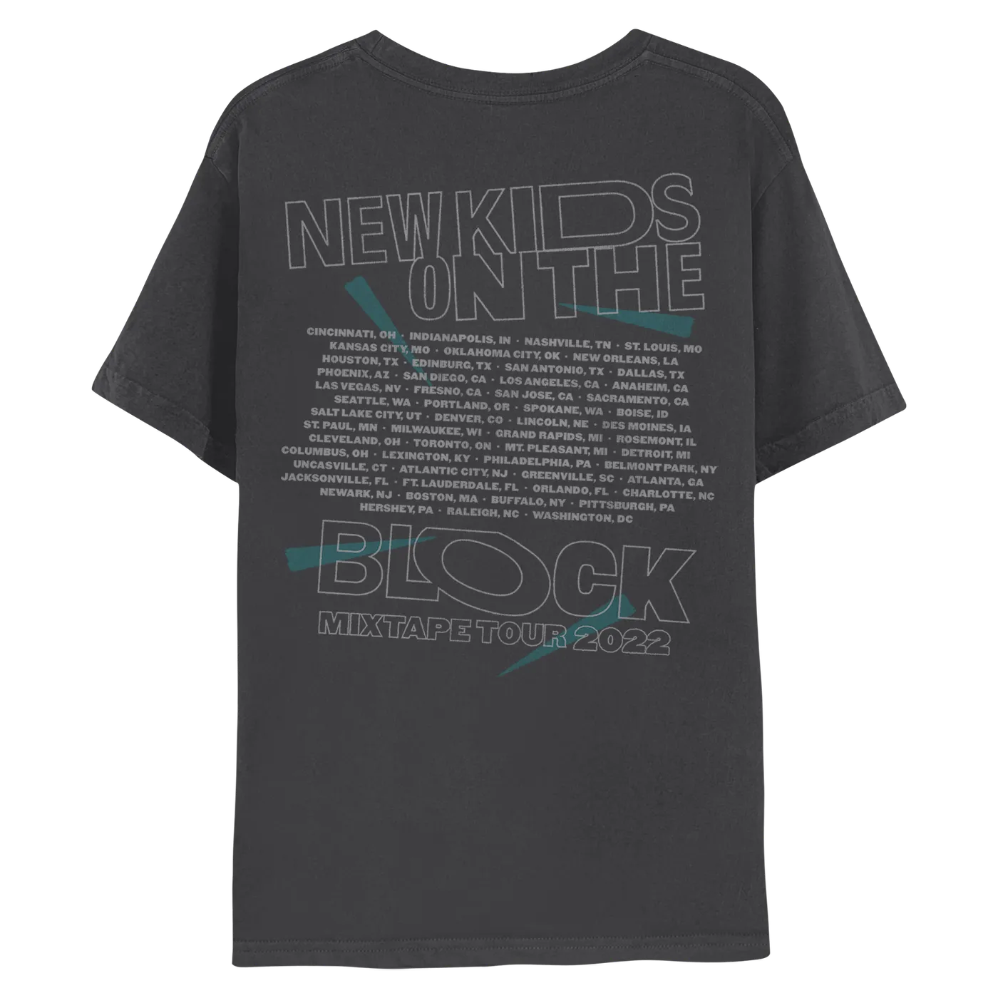 New Kids On The Block The Mixtape Tour Tee