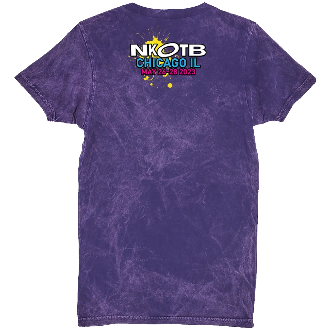 New Kids On The Block BLOCKCON Splatter Tee