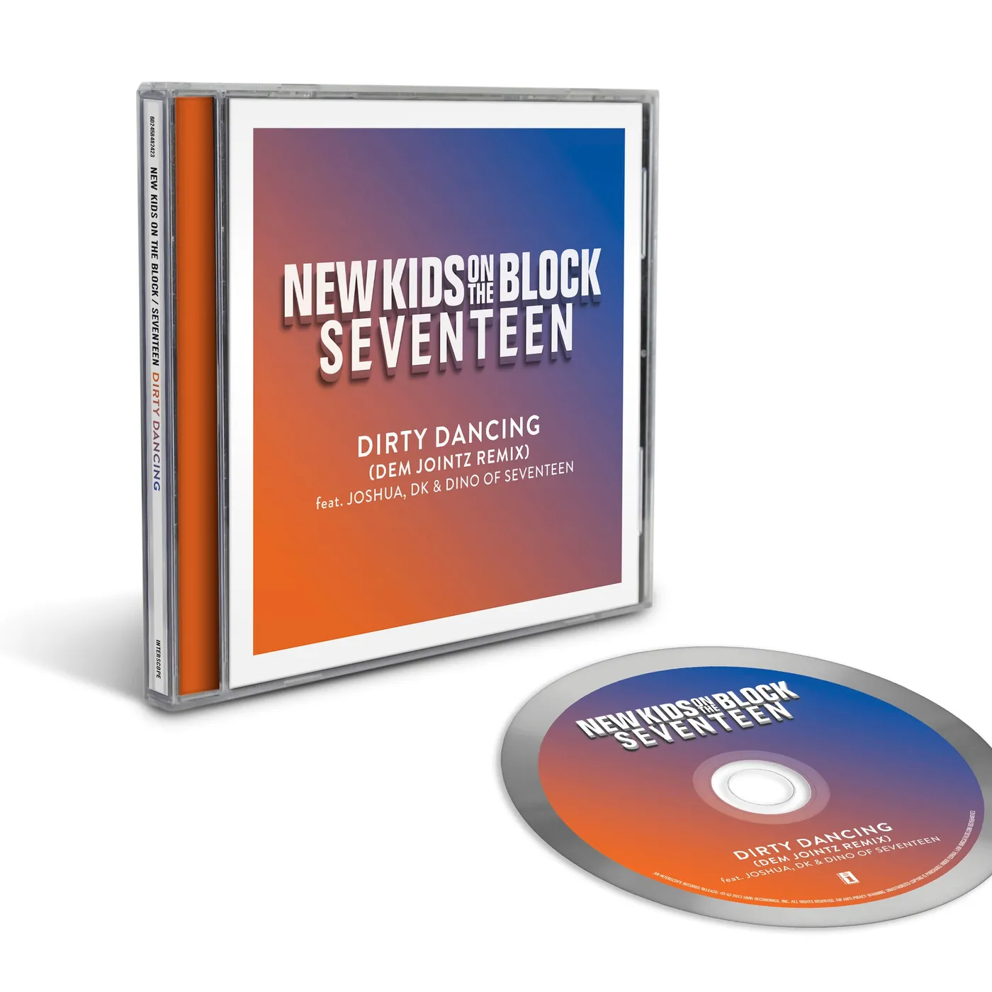 New Kids On The Block Dirty Dancing (Dem Jointz Remix) feat. JOSHUA, DK & DINO of SEVENTEEN CD Single