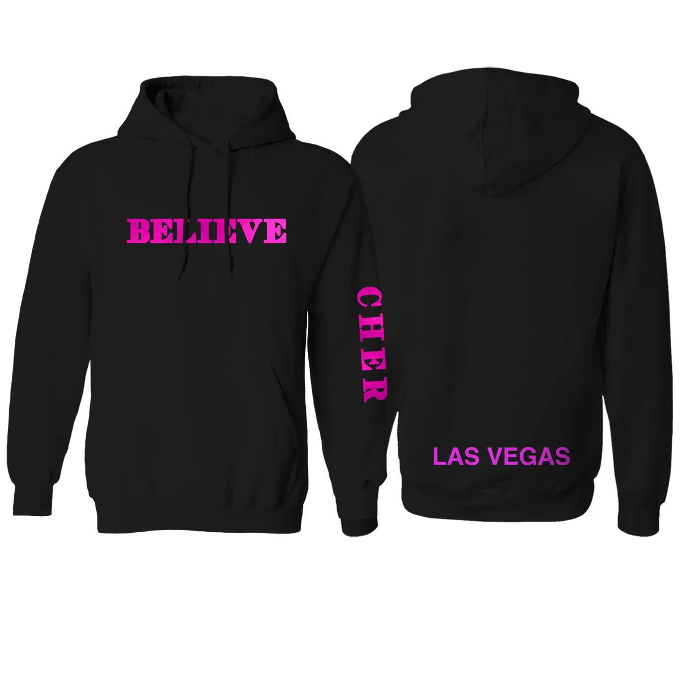 Cher Believe Las Vegas Pullover Sweatshirt