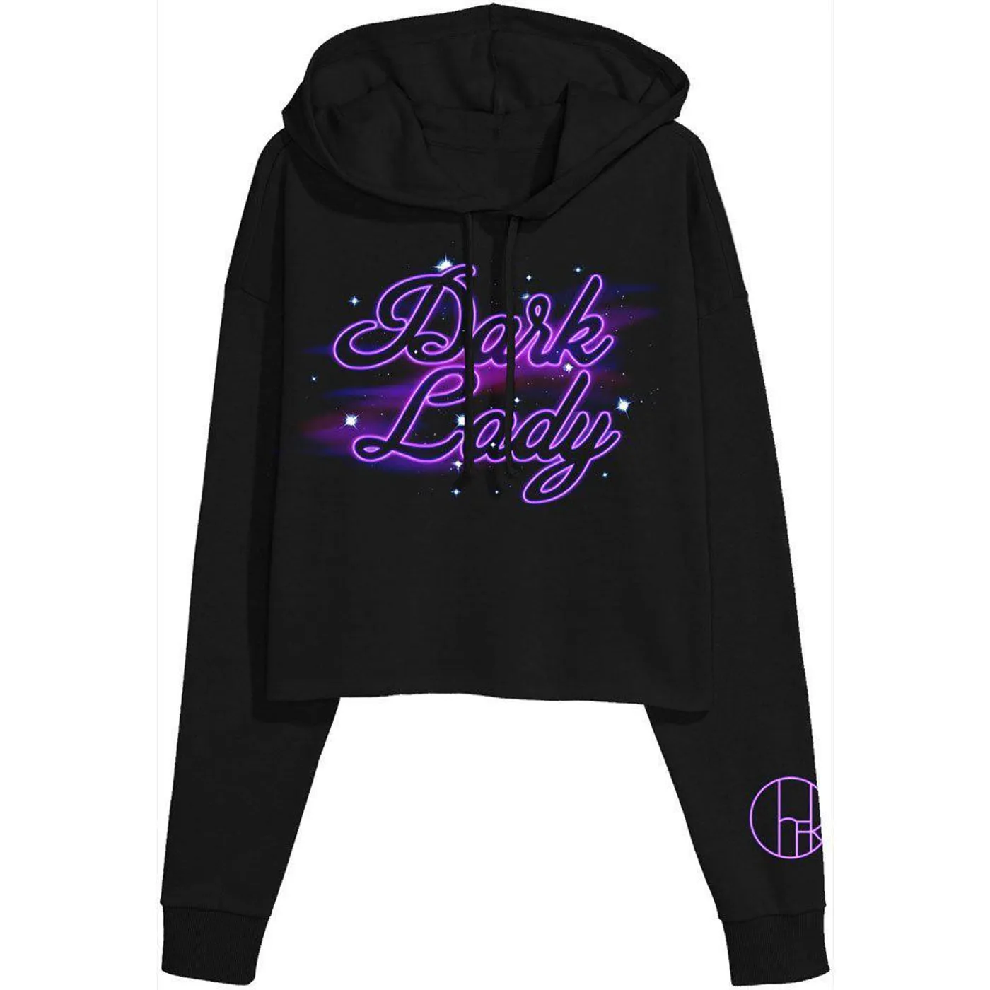 Cher Dark Lady Crop Hoodie