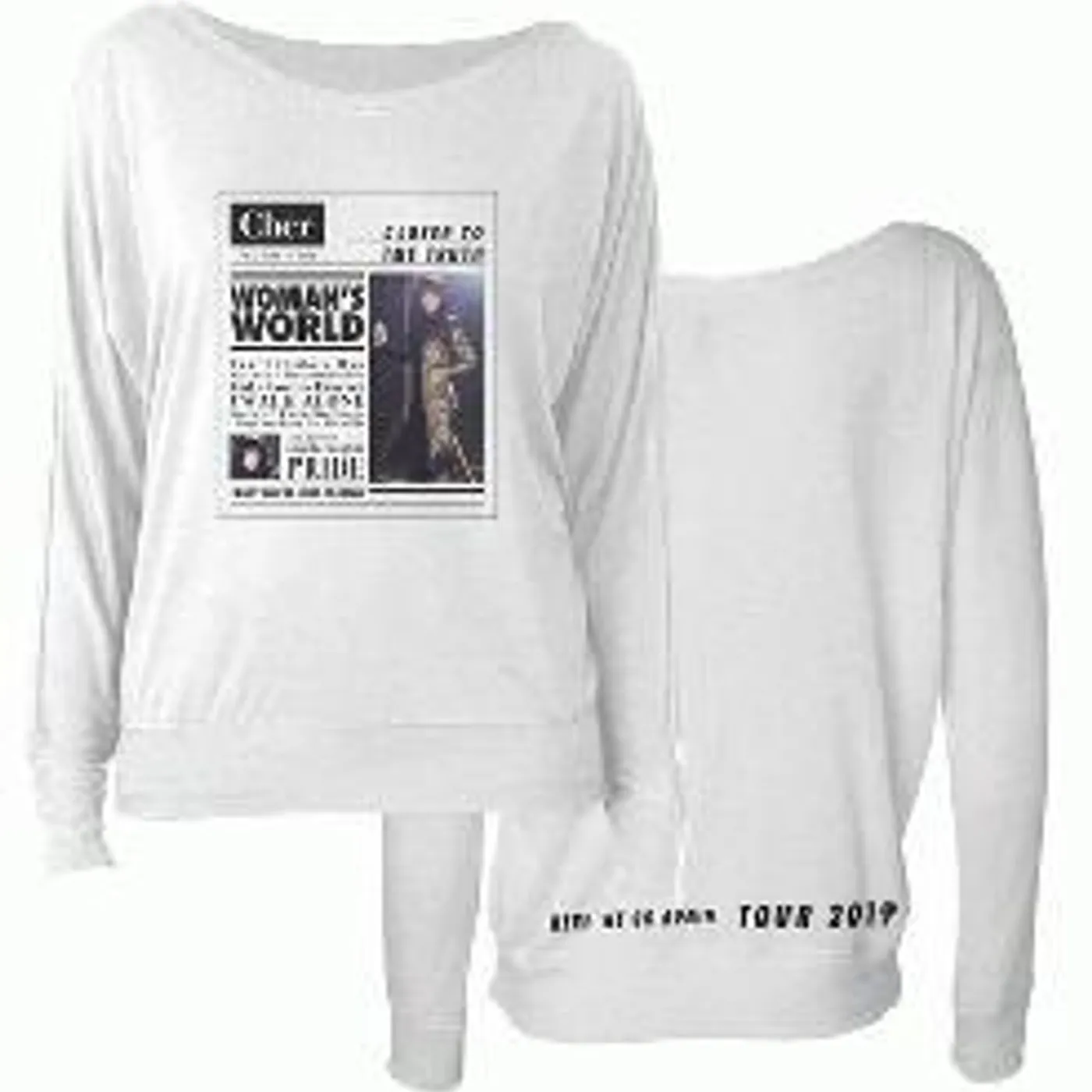 Cher Woman's World Long Sleeve Tee