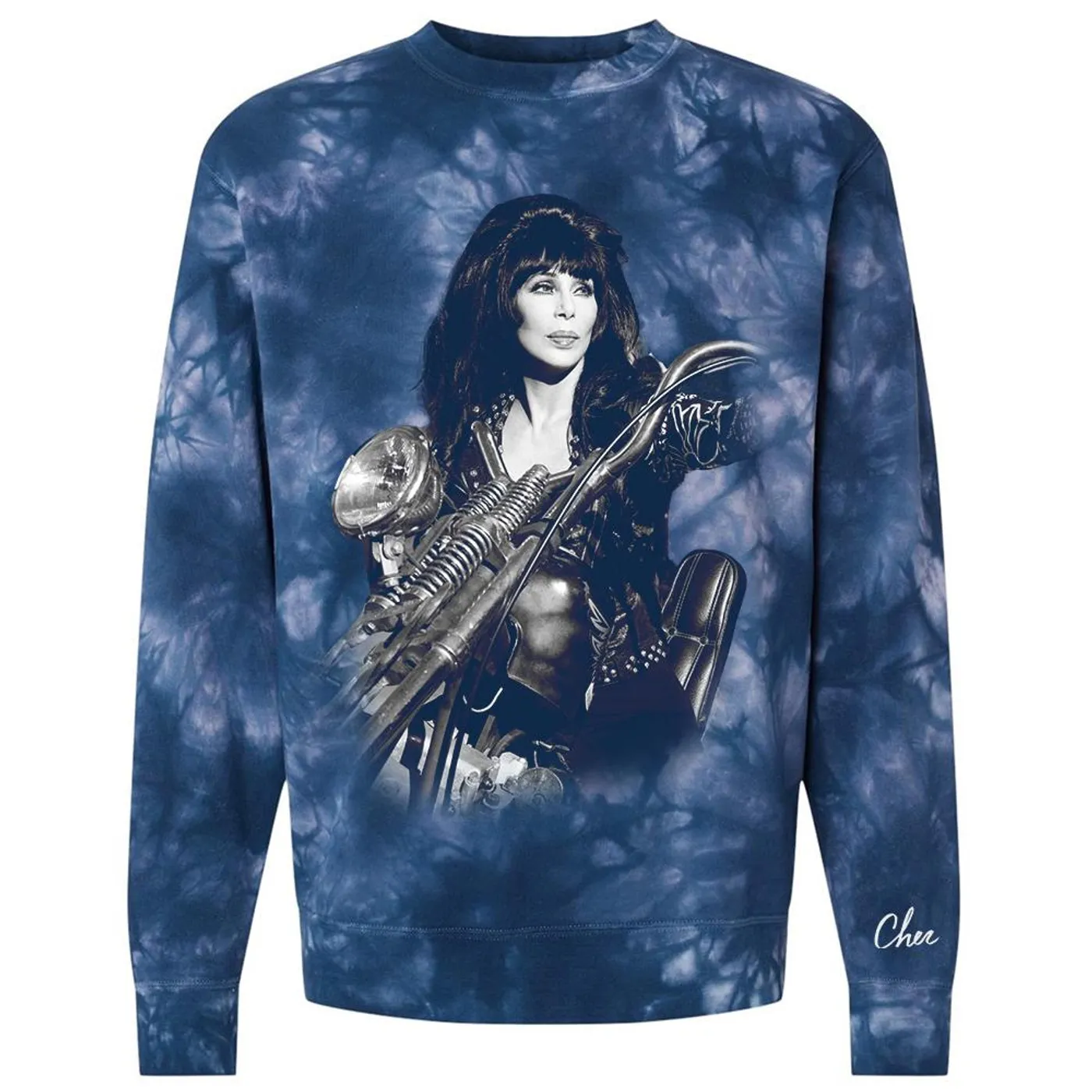 Cher Navy Tie Dye Sweatshirt