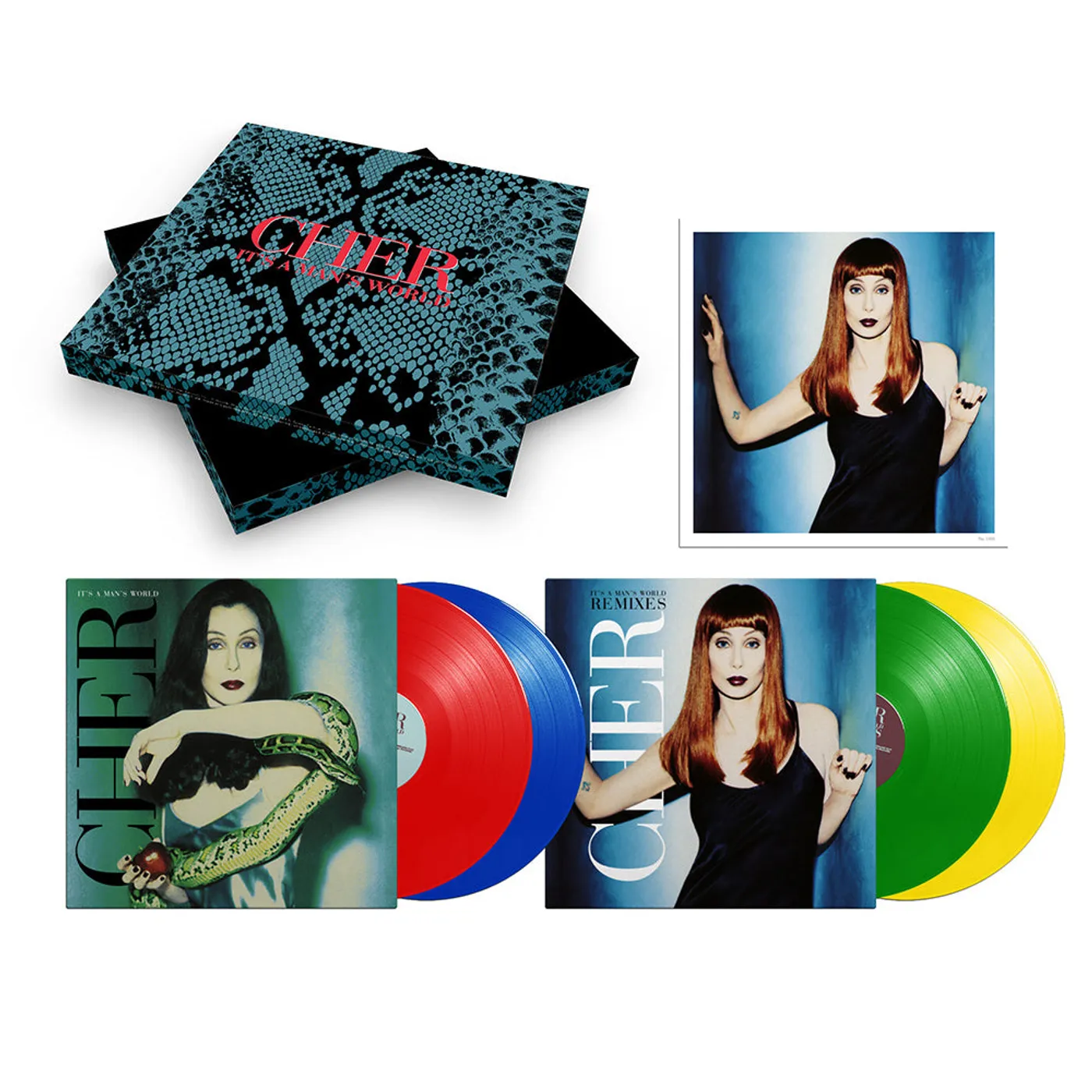 Cher IT'S A MAN'S WORLD (DELUXE EDITION) 4LP (Vinyl)