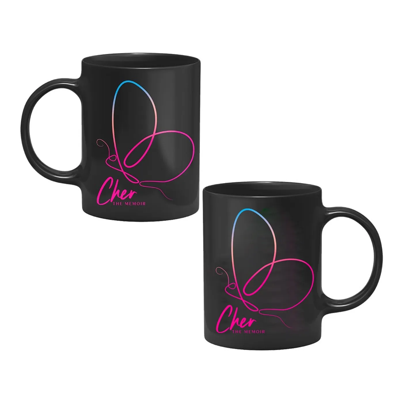 Cher The Memoir Butterfly Logo Coffee Mug