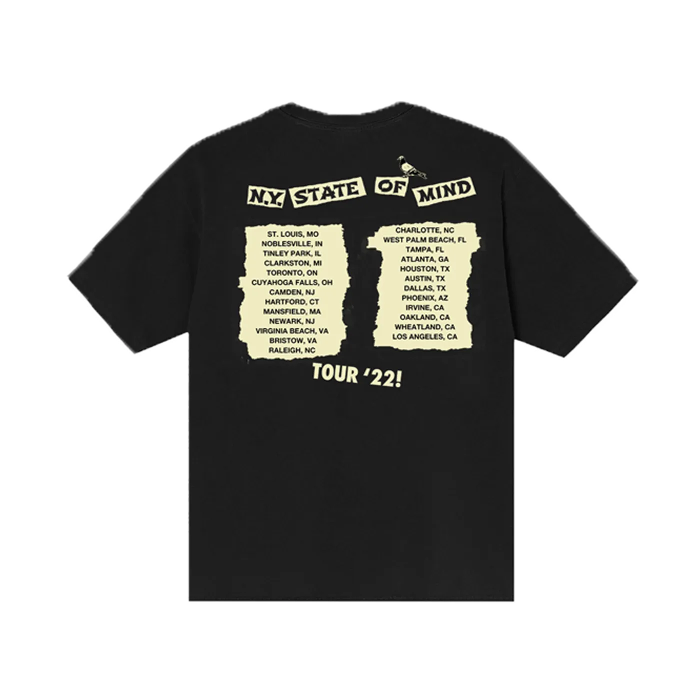 Wu-Tang Clan NY State of Mind Tour Tee