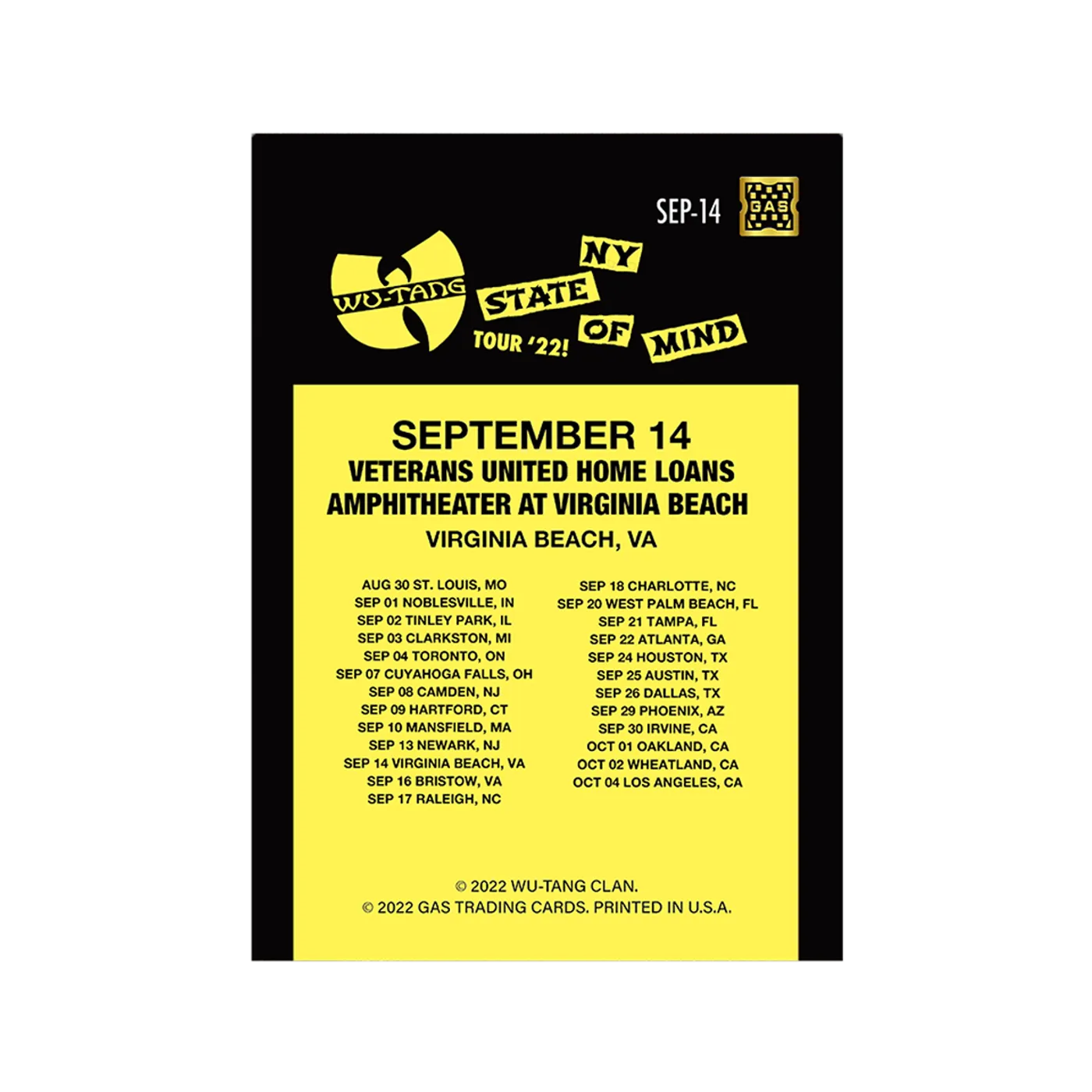 Wu-Tang Clan Limited Edition WuTangClan.com and iconic.collectionzz.com Exclusive Silver Rain Foil with art by Maxx242 (Virginia Beach, VA)