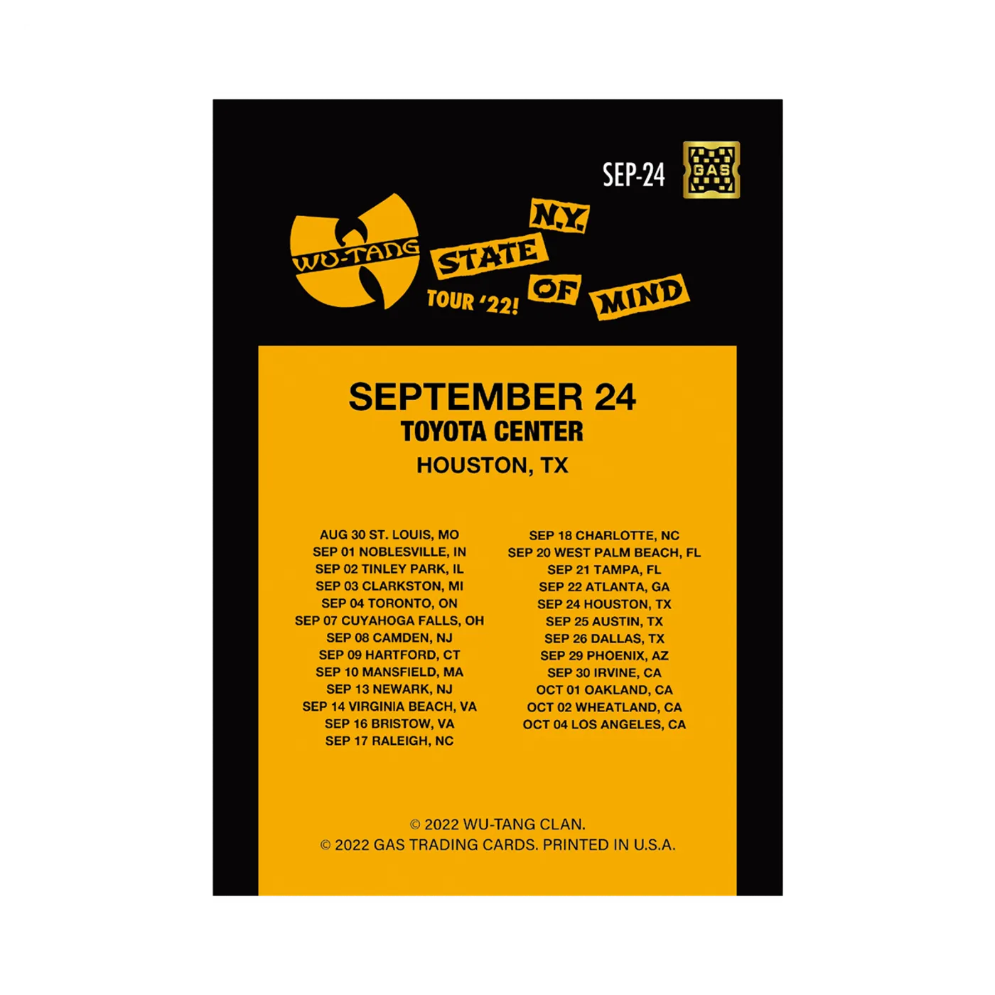 Wu-Tang Clan Limited Edition WuTangClan.com and iconic.collectionzz.com Exclusive Silver Rain Foil with art by Dayne Henry (Houston, TX)