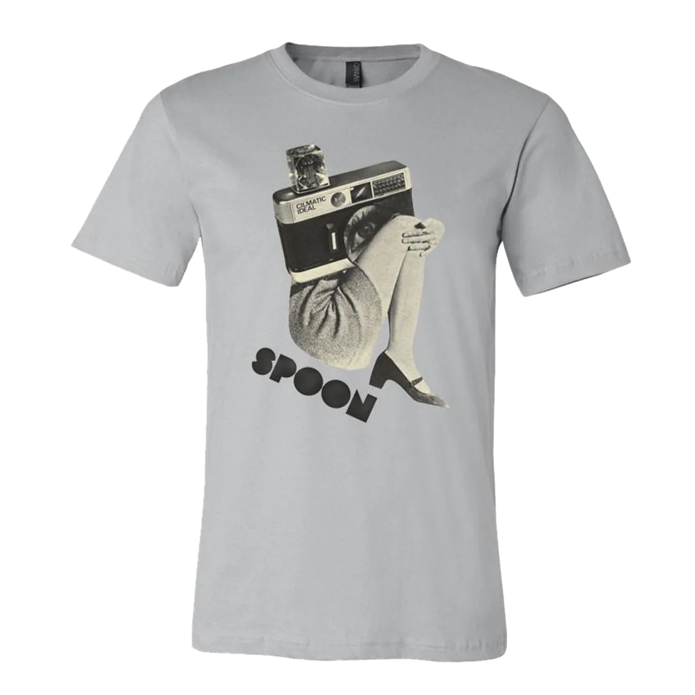 Spoon CAMERA SILVER/GREY T-SHIRT