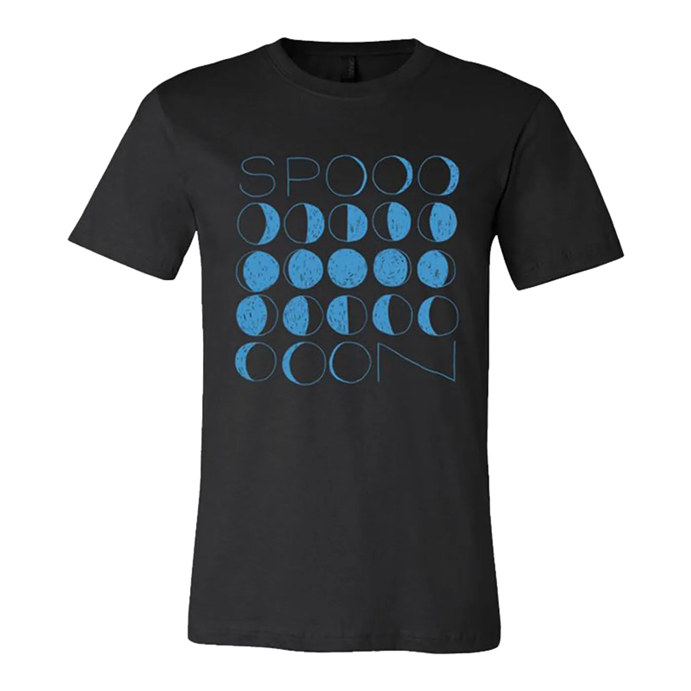 Spoon MOONS T-SHIRT // BLACK