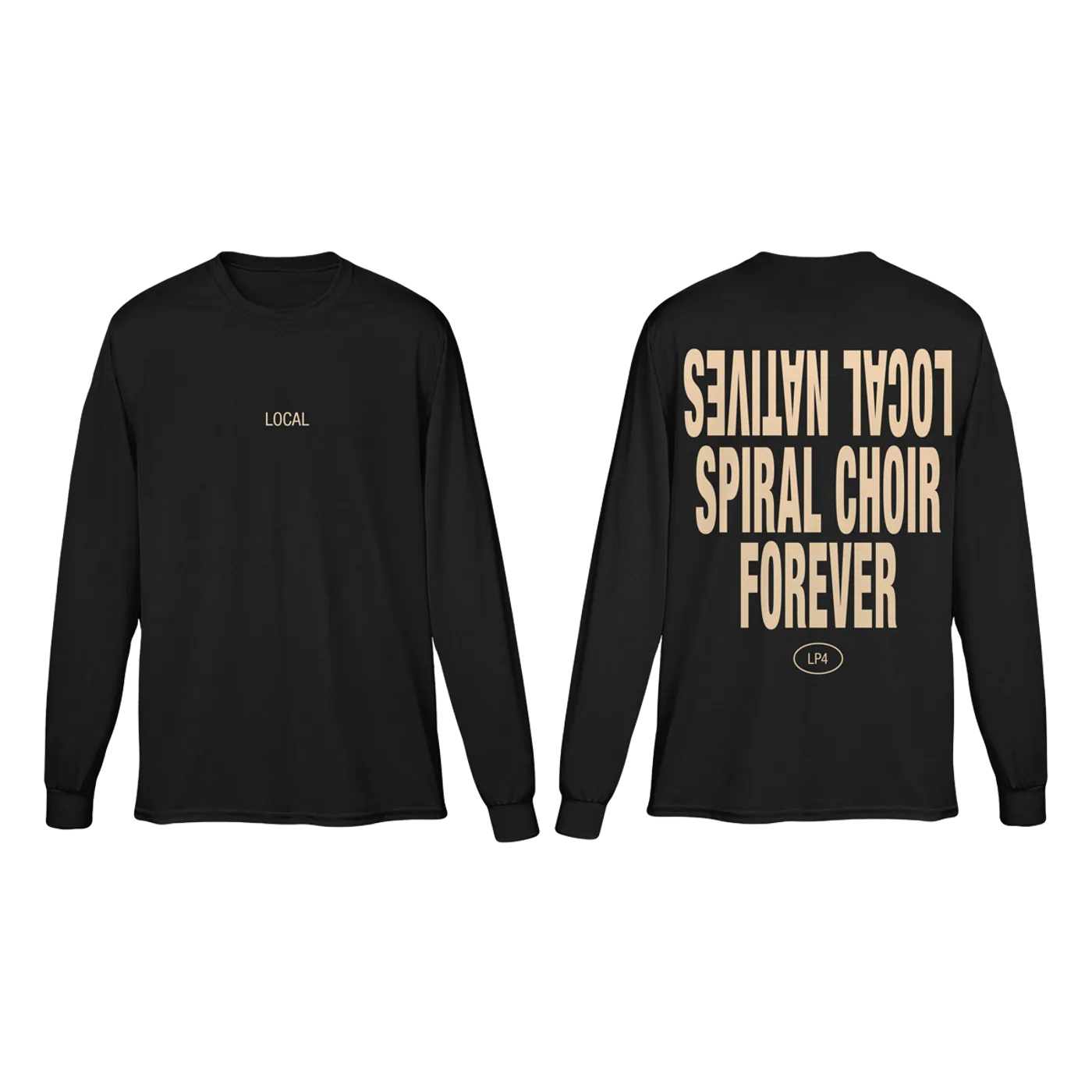 Local Natives SPIRAL CHOIR LONG SLEEVE