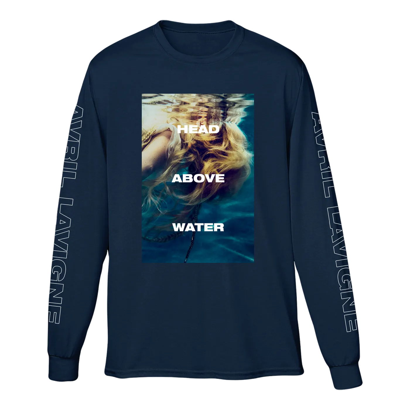 Avril Lavigne Head Above Water Long Sleeve T-Shirt