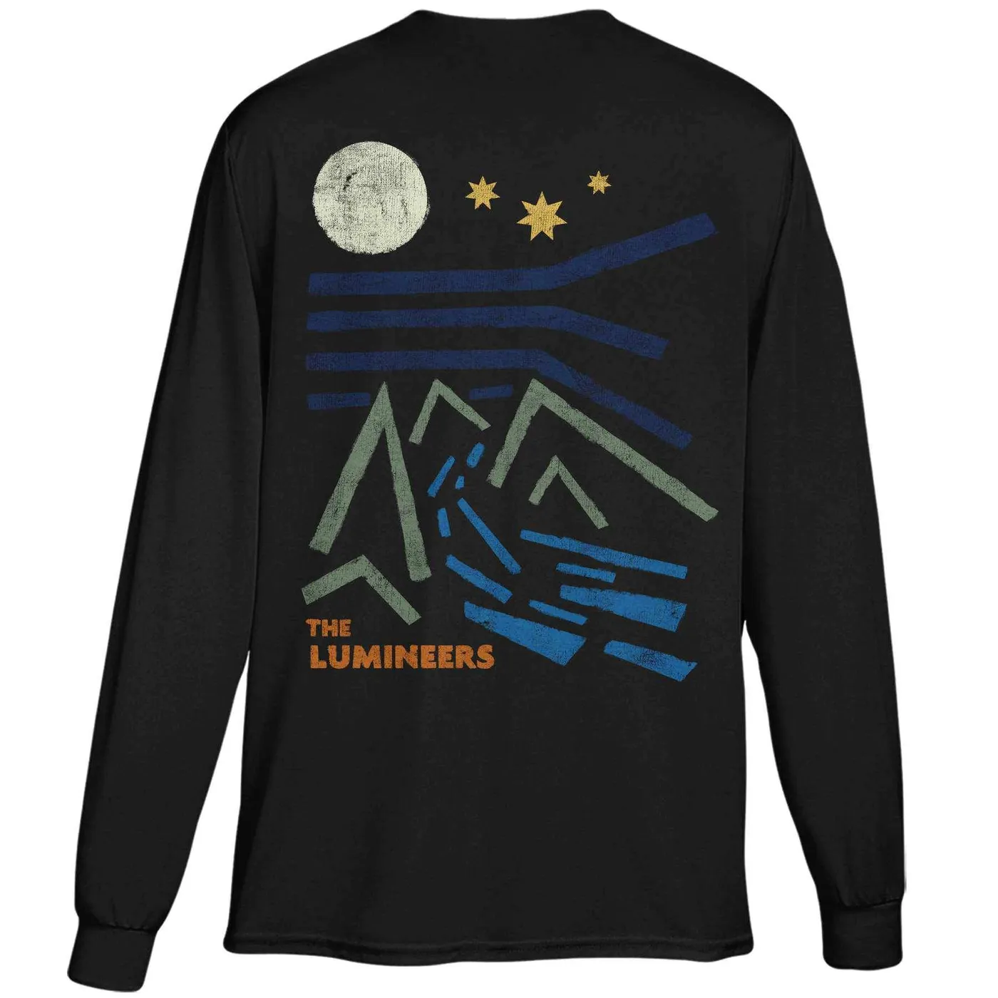 The Lumineers Mountain Landscape Long Sleeve Tee