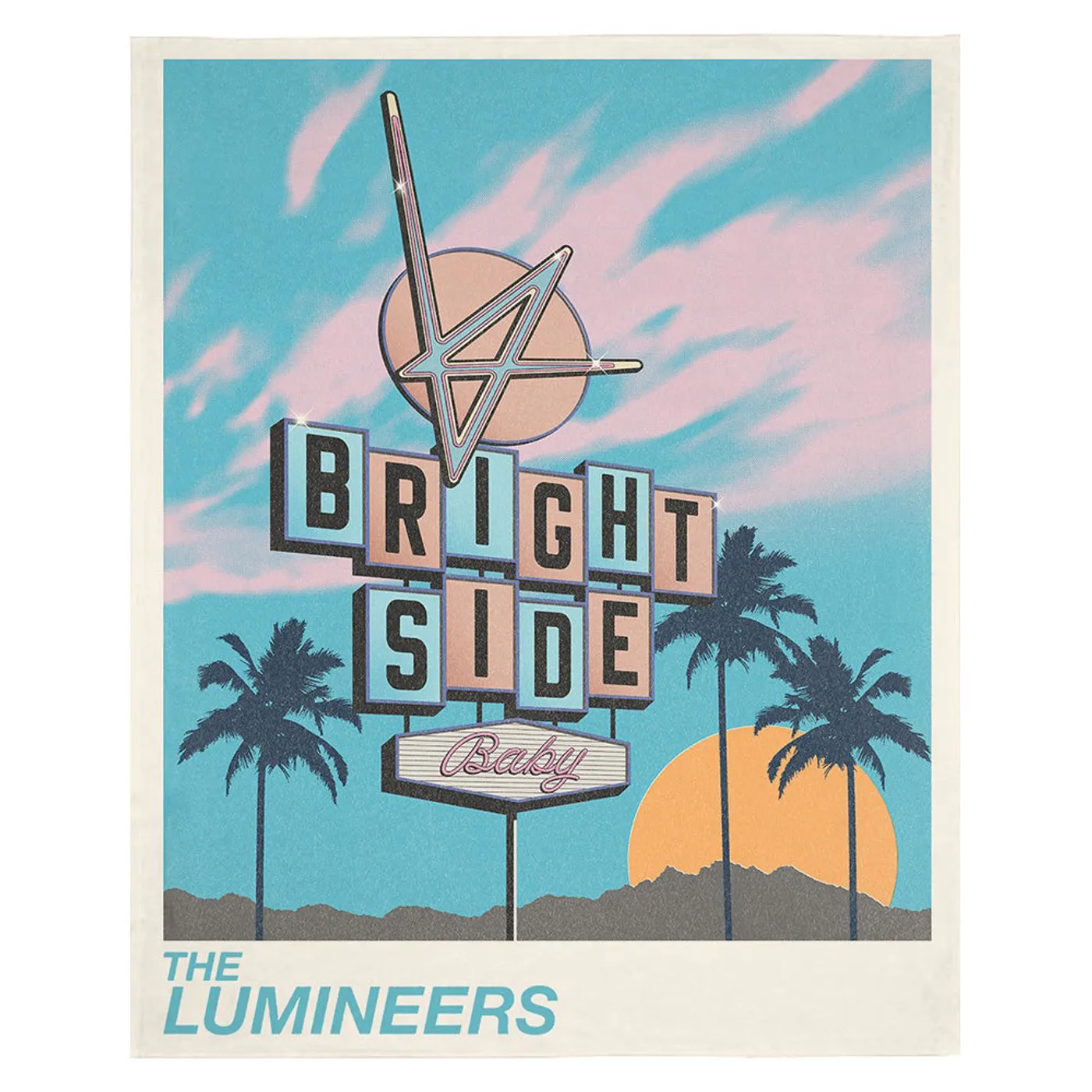 The Lumineers BRIGHTSIDE Roadside Motel Blanket