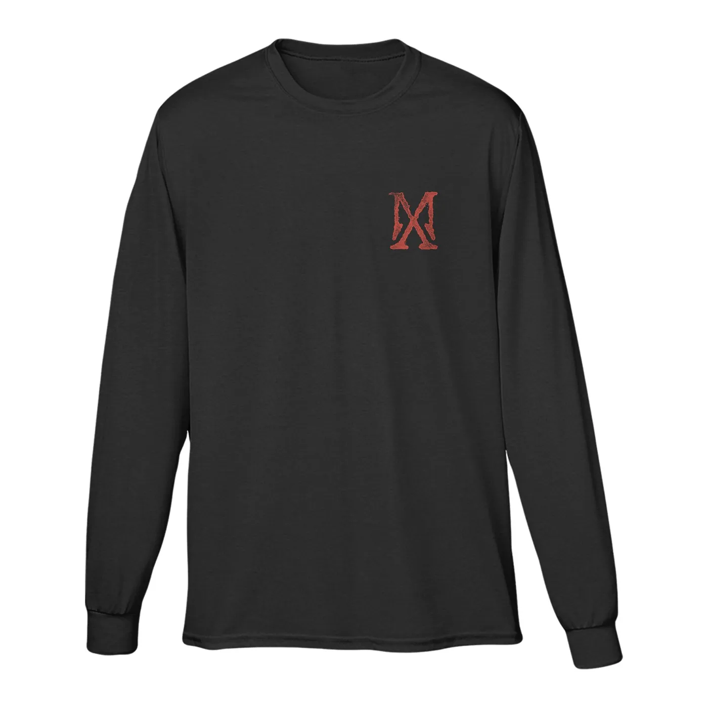 Madonna MX Logo passport stamp long sleeve tee
