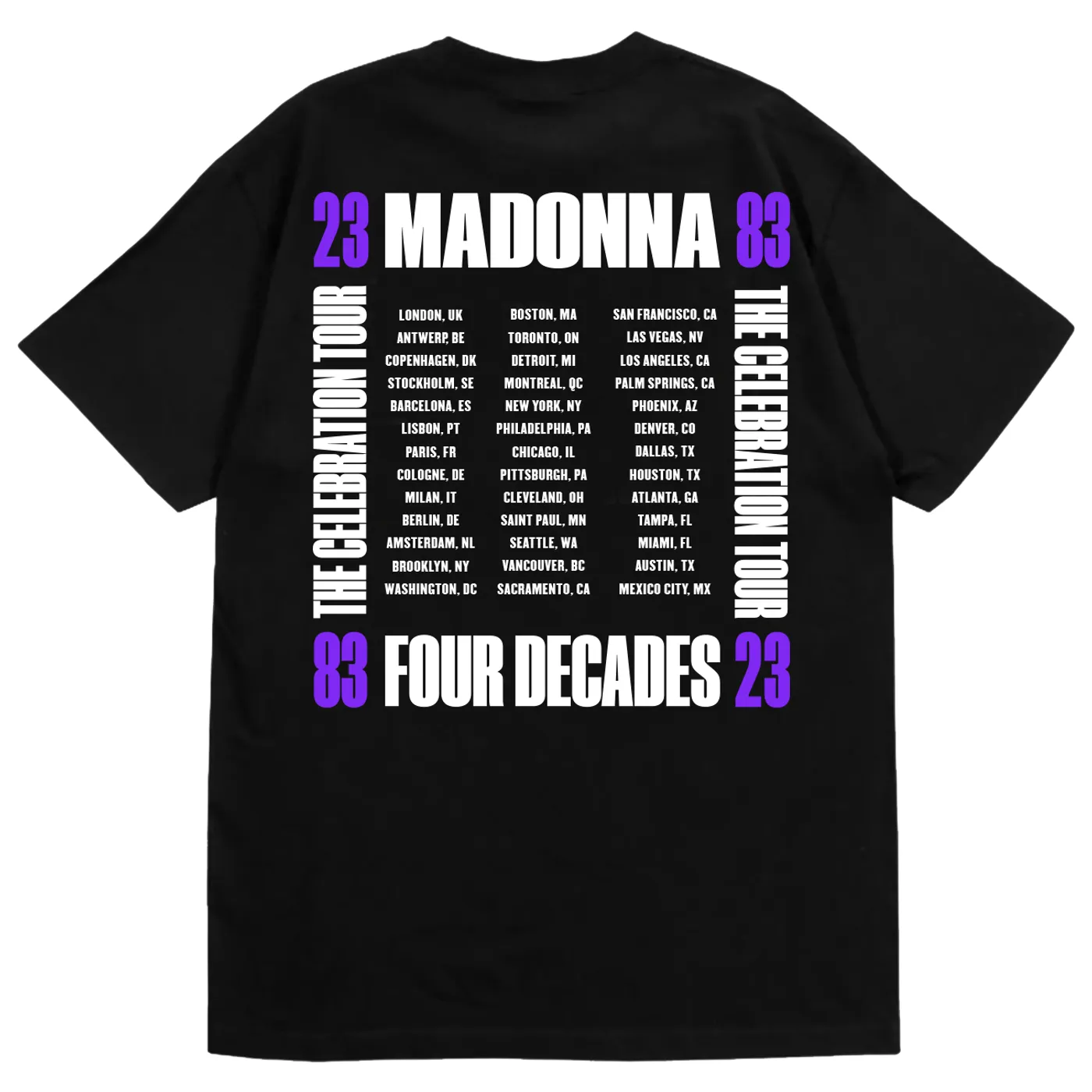 MADONNA マドンナ Celebration スキニーフィット Tシャツ