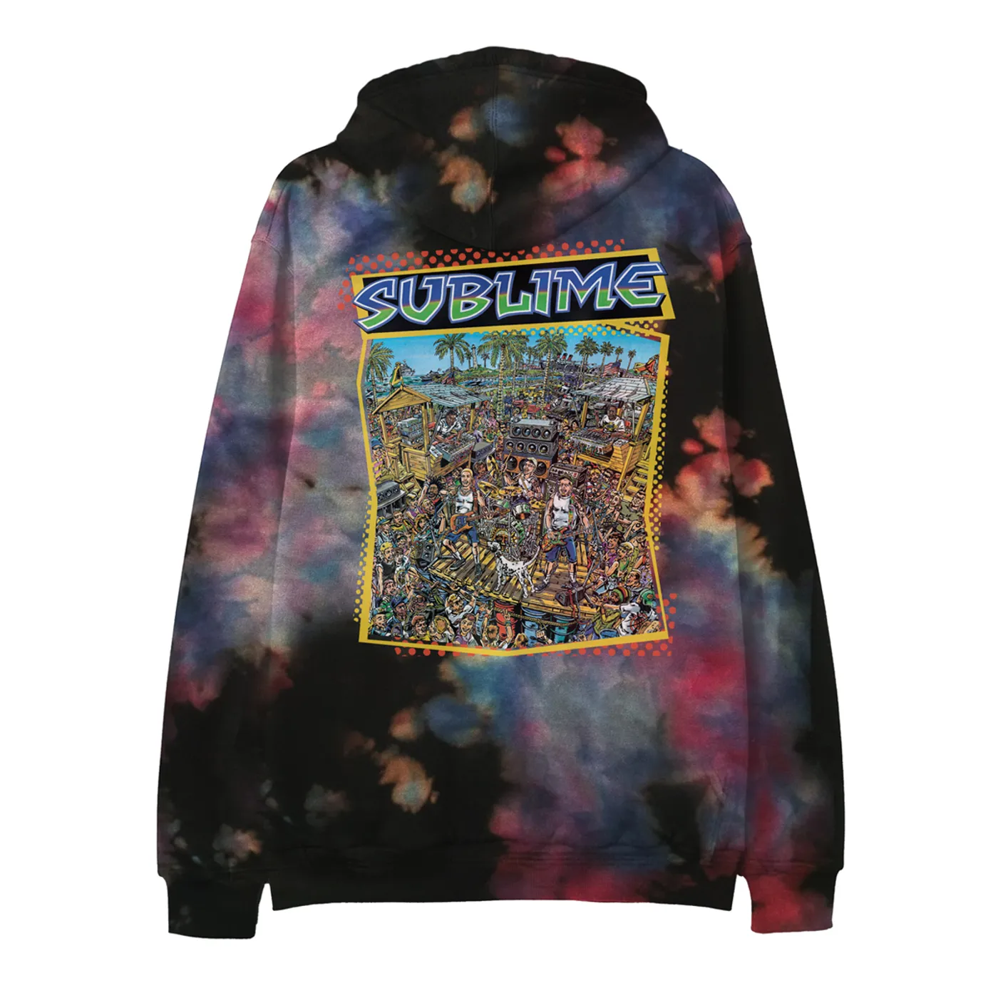 Sublime Radical Dub Tie Dye Hoodie