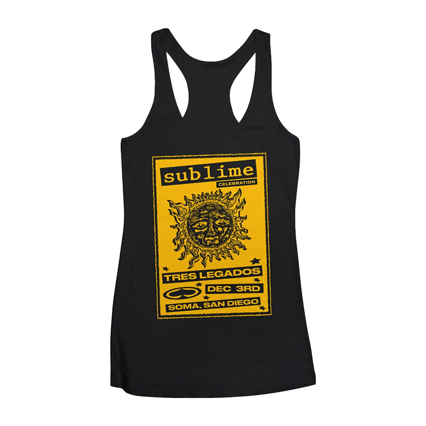 Sublime Tres Legados Womens Racerback Tank