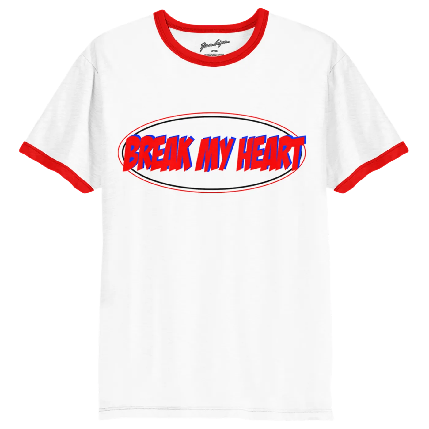 Dua Lipa Break My Heart Ringer Tee + Album Digital Download