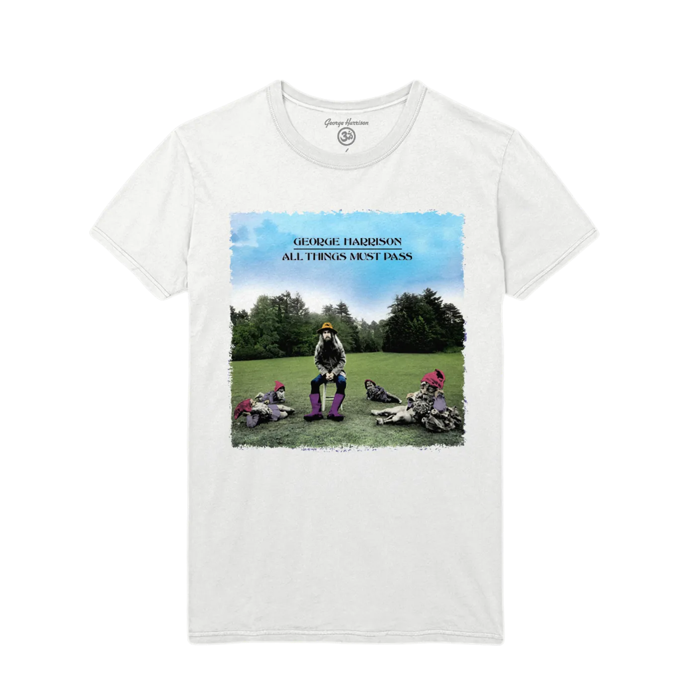 George Harrison All Things Must Pass White Tee