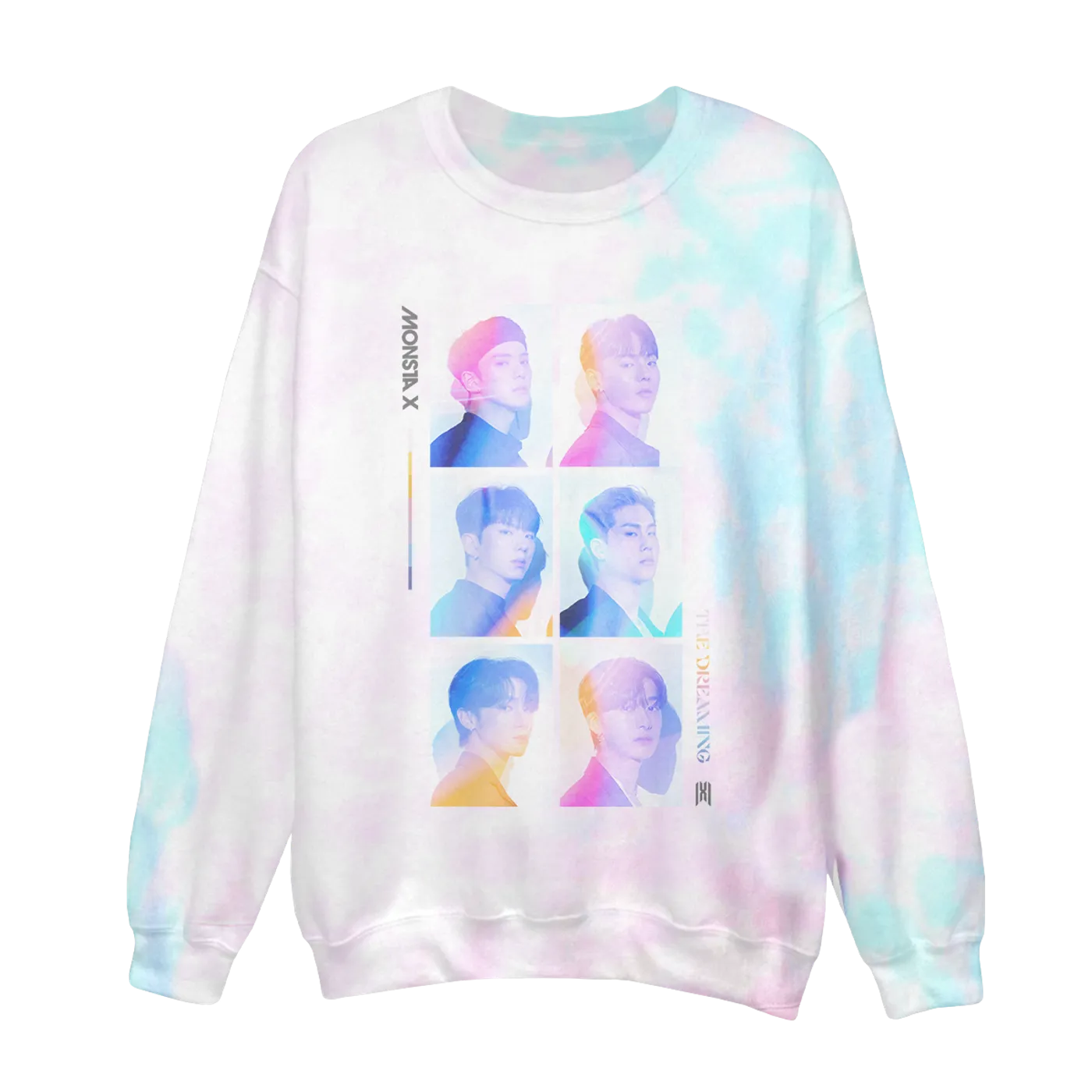 MONSTA X Tie Dye Crewneck