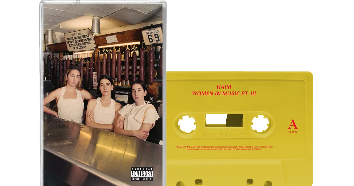 HAIM Women in Music Pt.III カセットテープ s-l400.jpg