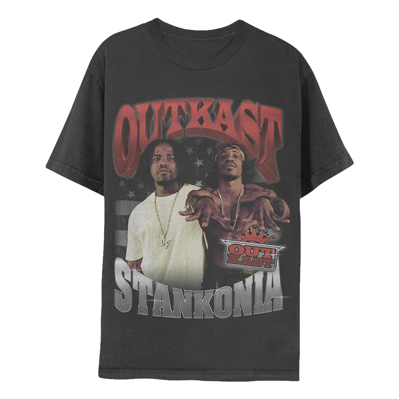 Outkast Stankonia Chrome Tracklist Tee