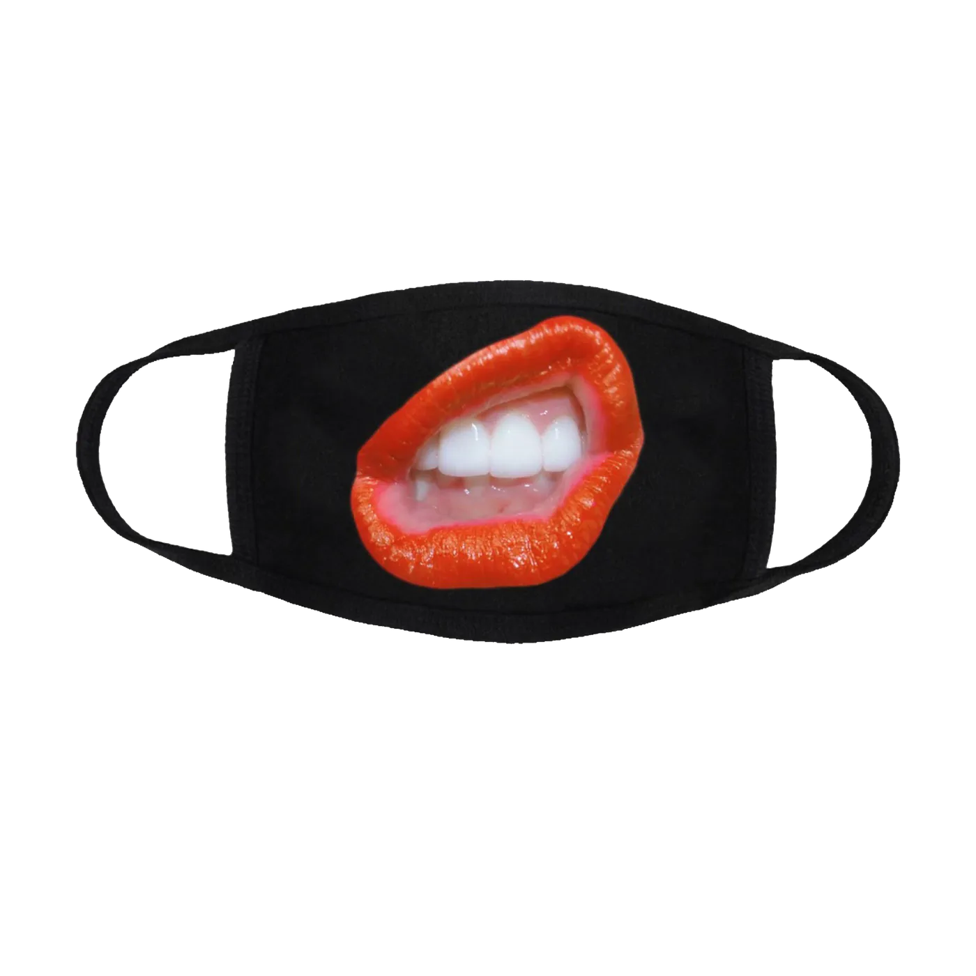 Miley Cyrus Snarl Black Facemask