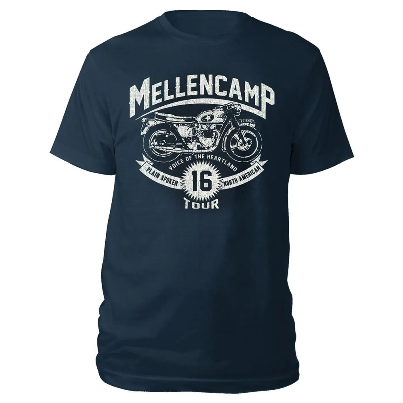 John Mellencamp Motorcycle 2016 Tour Tee