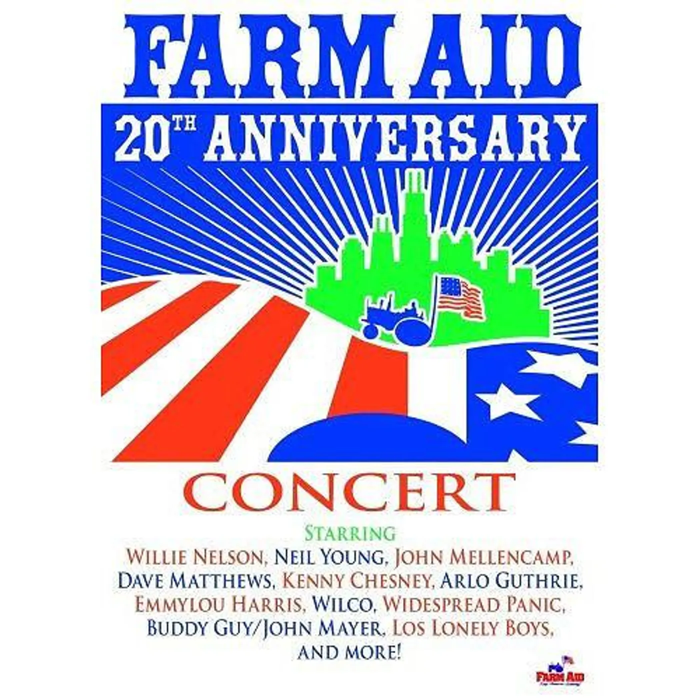 John Mellencamp Farm Aid: 20th Anniversary (DVD)