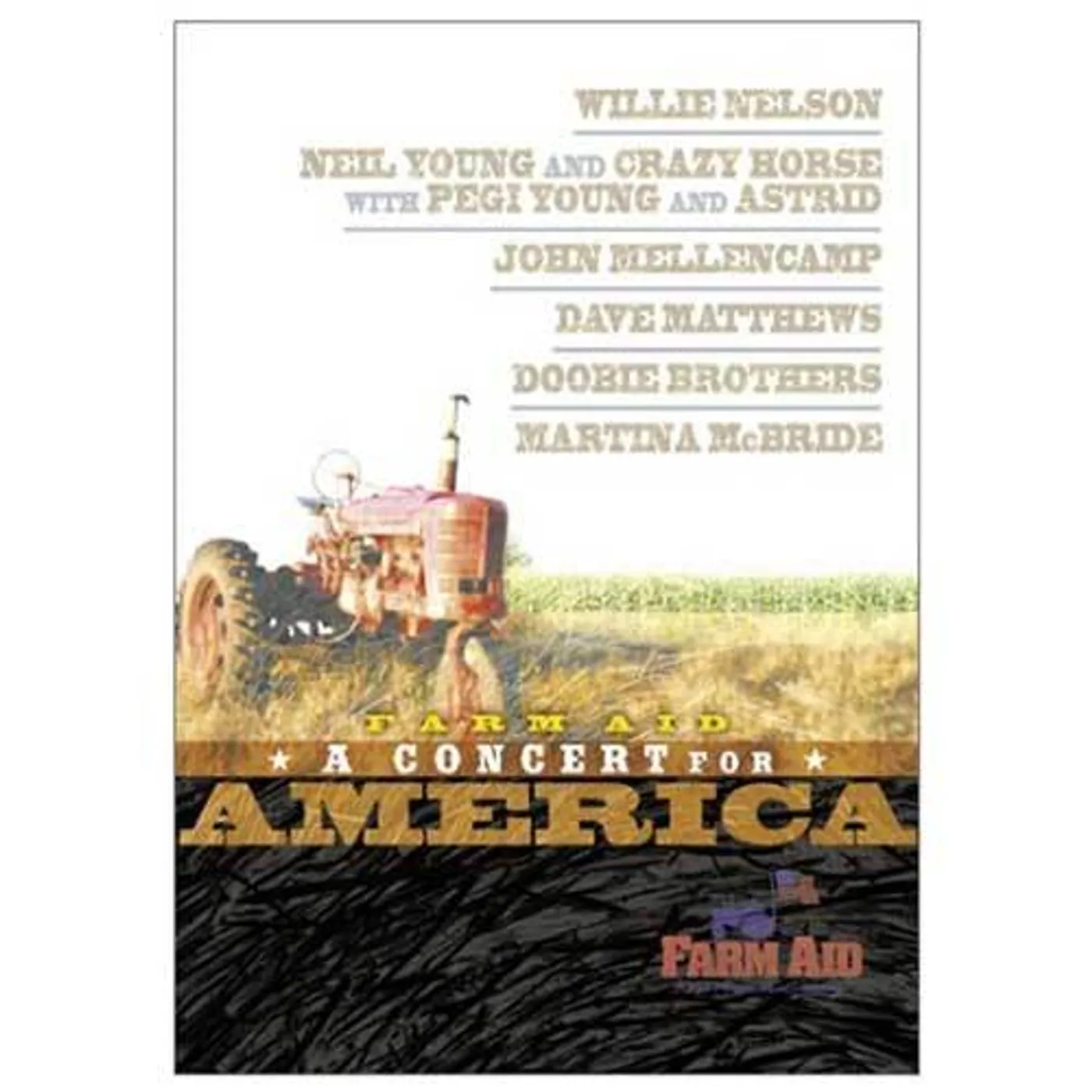 John Mellencamp Farm Aid 2001  Concert For America DVD
