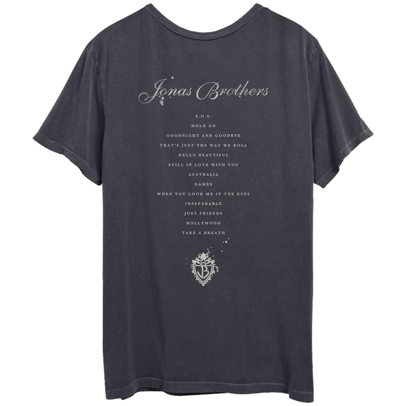 JONAS BROTHERS ALBUM THROWBACK TEE
