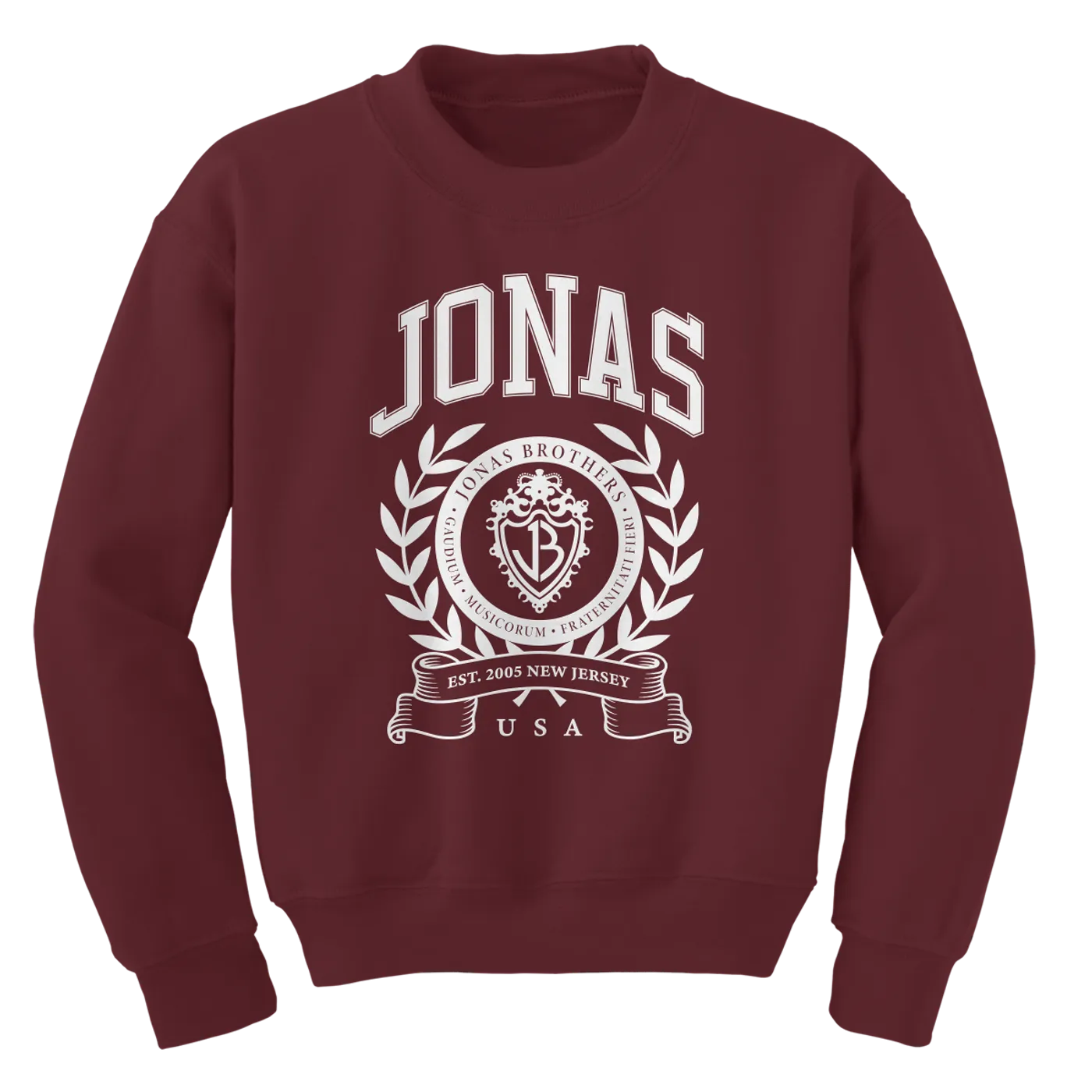 Jonas Brothers JONAS FRATERNITY CREWNECK