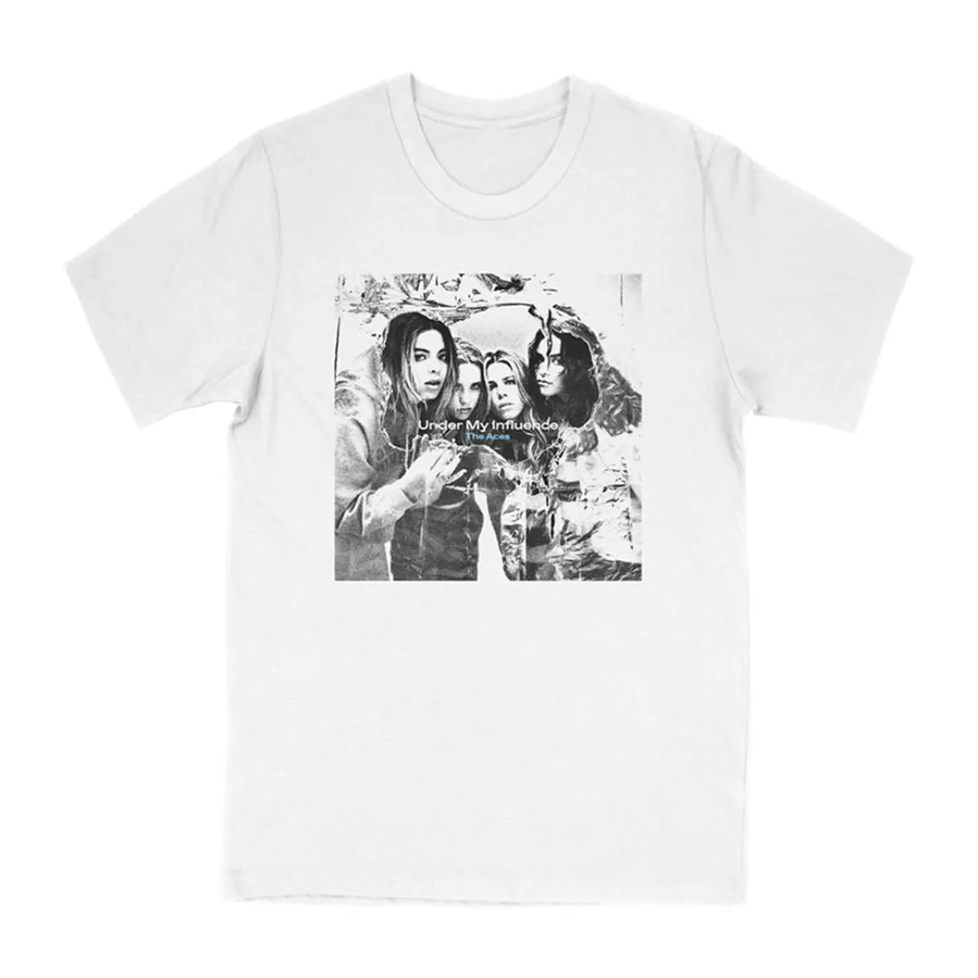 The Aces UMI Tracklist Tour Tee - White