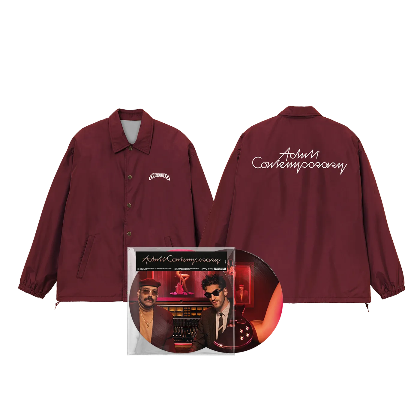 Chromeo ADULT SET — LIMITED EDITION PICTURE DISC & COACH'S JACKET
