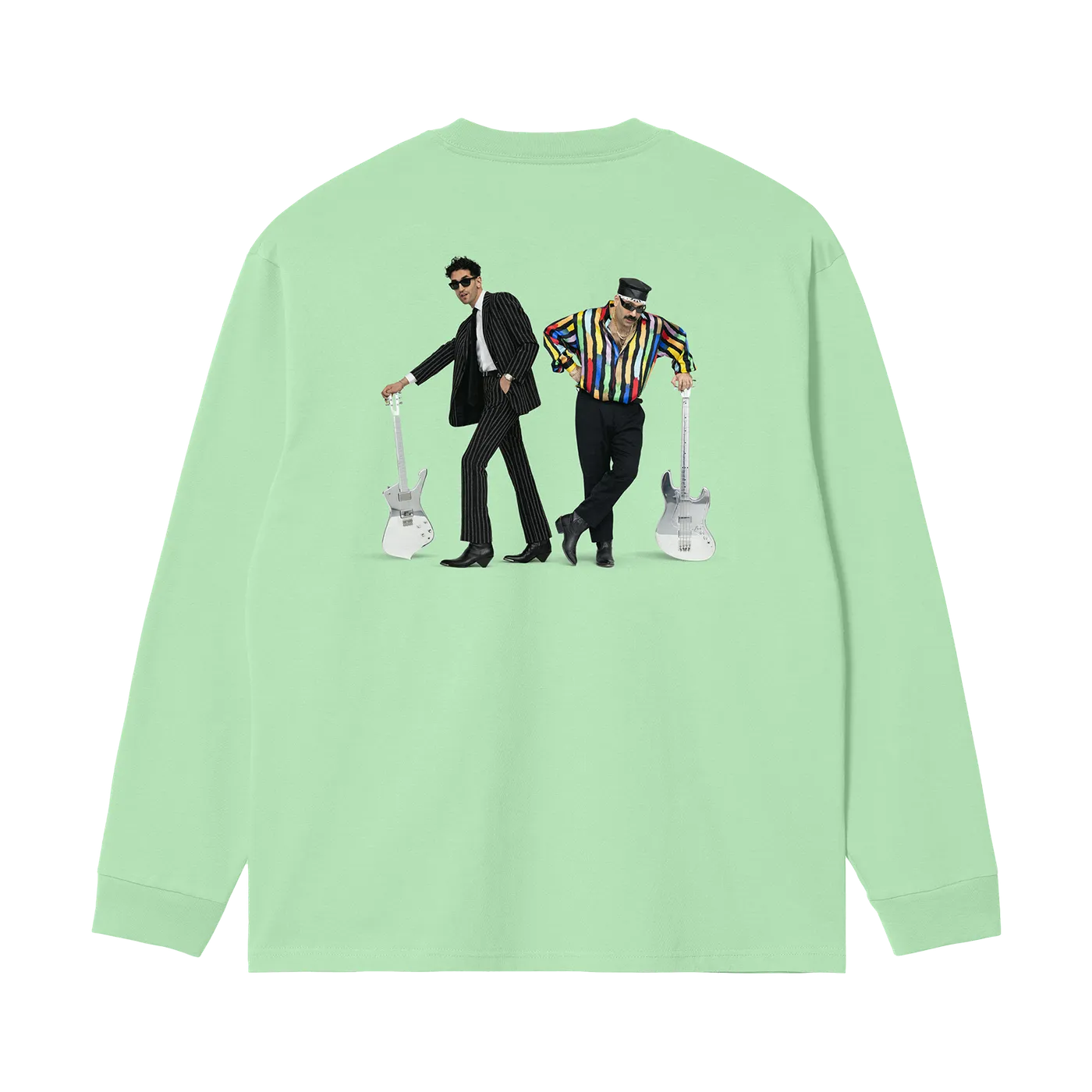 Chromeo FUNK YOURSELF LONG SLEEVE (PASTEL MINT)