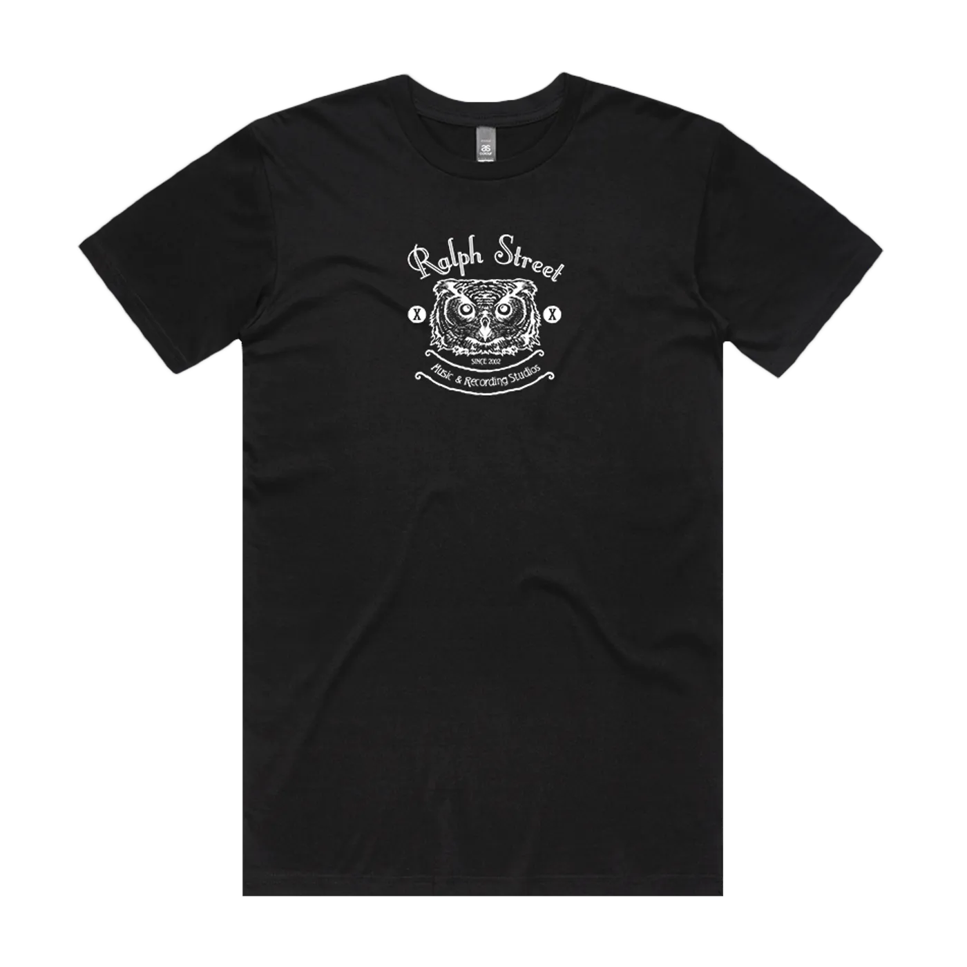 "Ralph Street Logo" Black T-Shirt