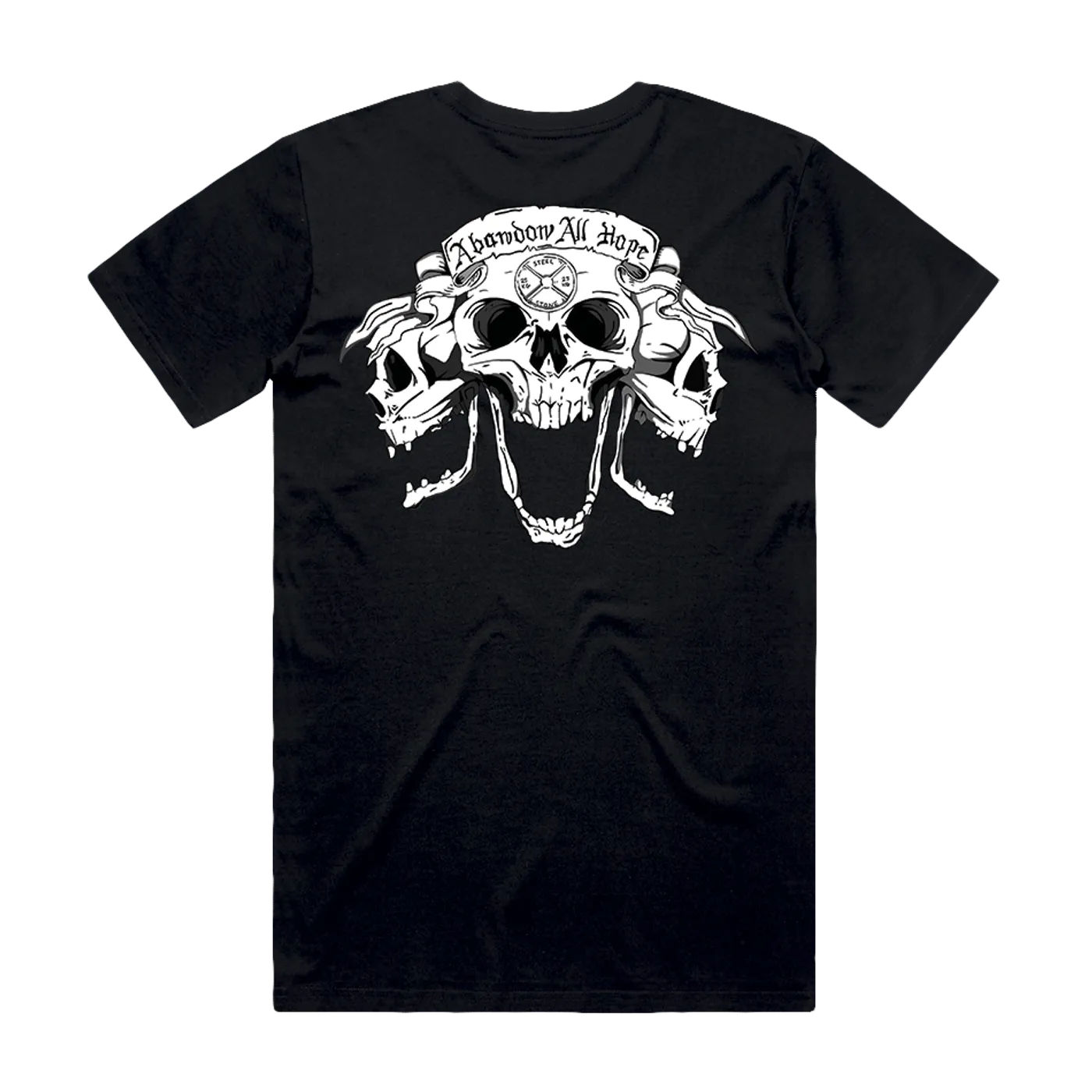 Steel And Stone Gym "Abandon All Hope" T-Shirt