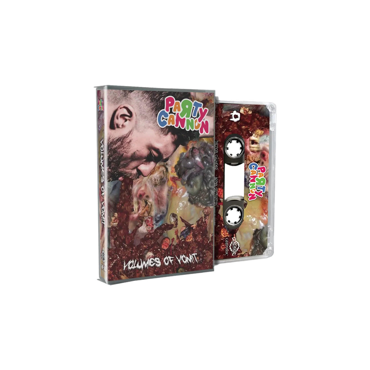 Party Cannon "Volumes of Vomit" Cassette