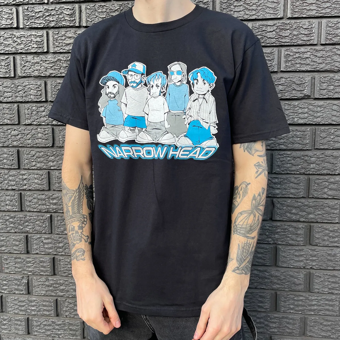 Narrow Head "Cartoon" T-Shirt