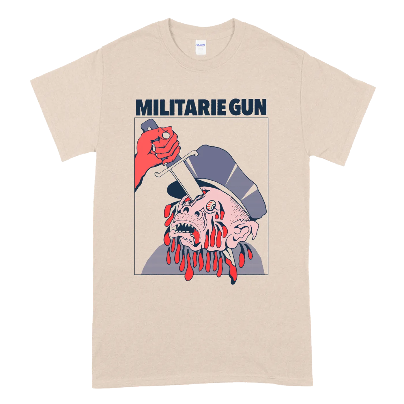 Militarie Gun "Knife" T-Shirt
