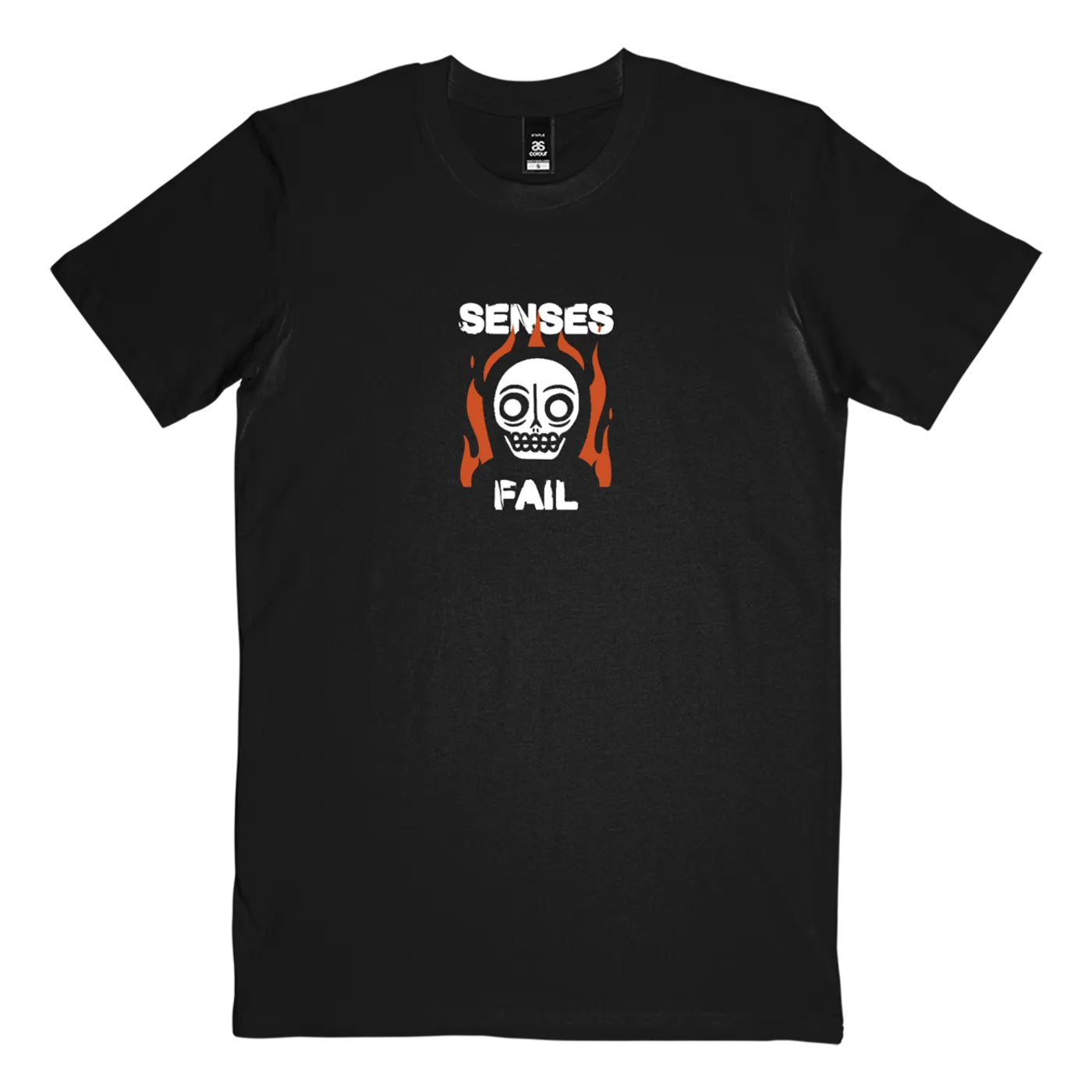 Senses Fail "Skull Flames Tour" T-Shirt