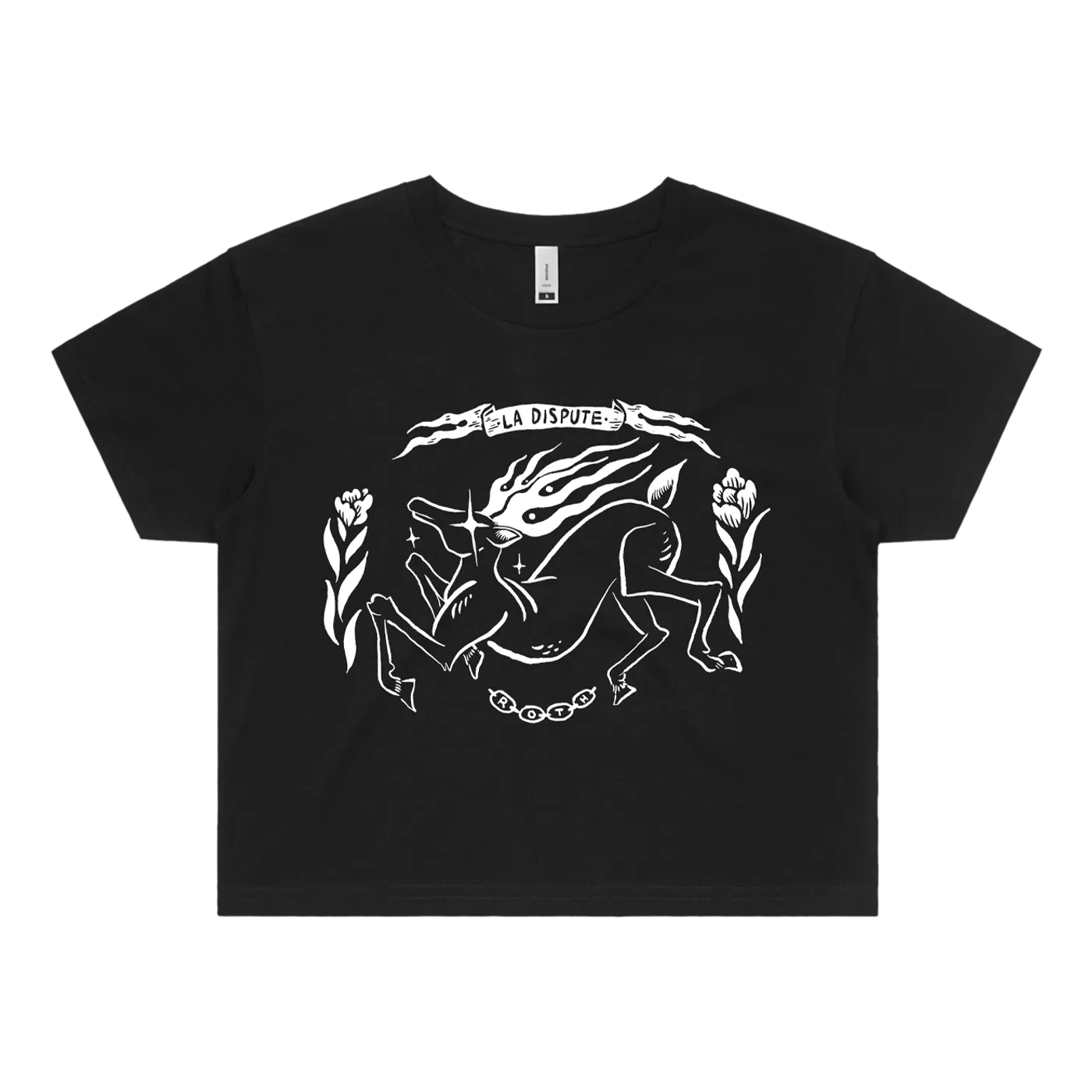 La Dispute "ROTH" Crop T-Shirt