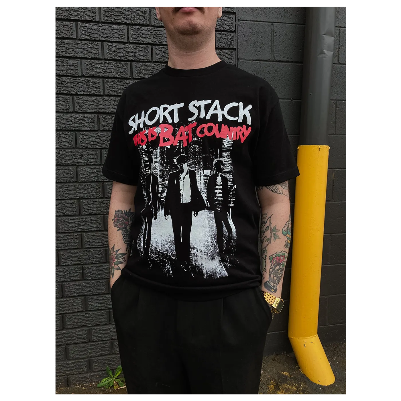 Short Stack "Bat Country Cover" T-Shirt