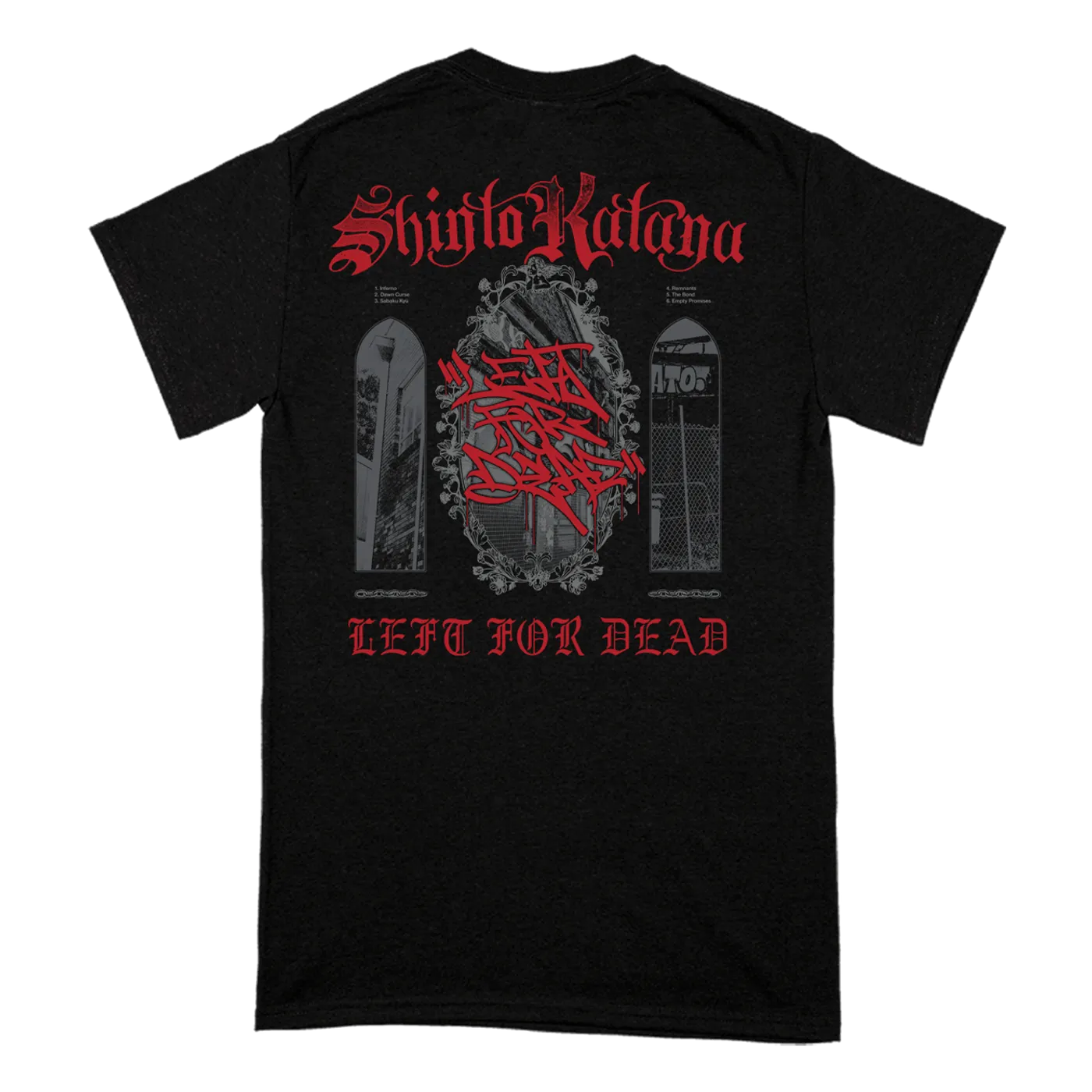 Shinto Katana "Left For Dead (Black)" T-Shirt
