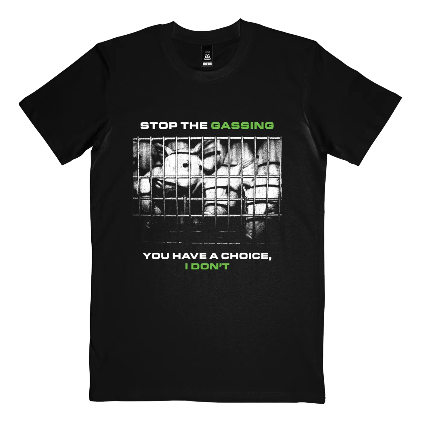 Peanuts Wellbeing Sanctuary "Stop The Gassing" T-Shirt