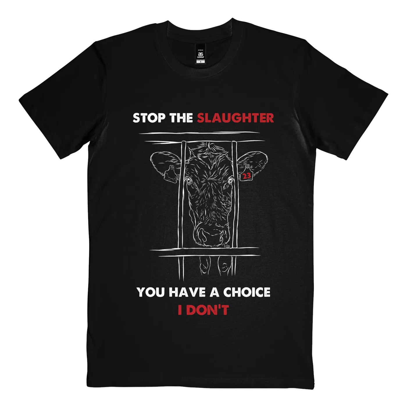 Peanuts Wellbeing Sanctuary "Stop The Slaughter" T-Shirt